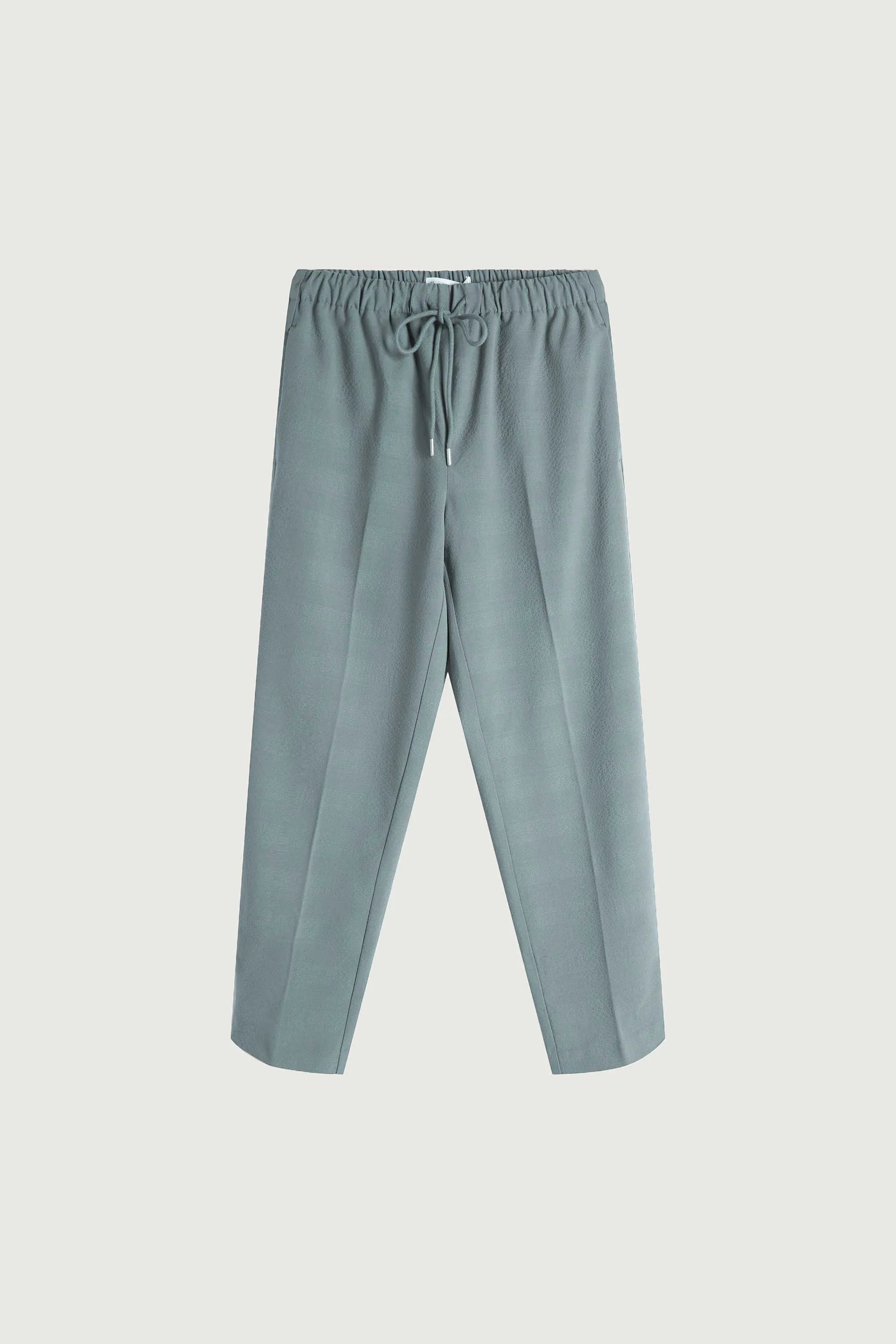 ELASTIC WAIST TAPERED TROUSER sold by OAK AND FORT