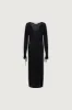 REVERSIBLE SHEER RIB-KNIT DRESS SWIM COVERUP sold by OAK AND FORT