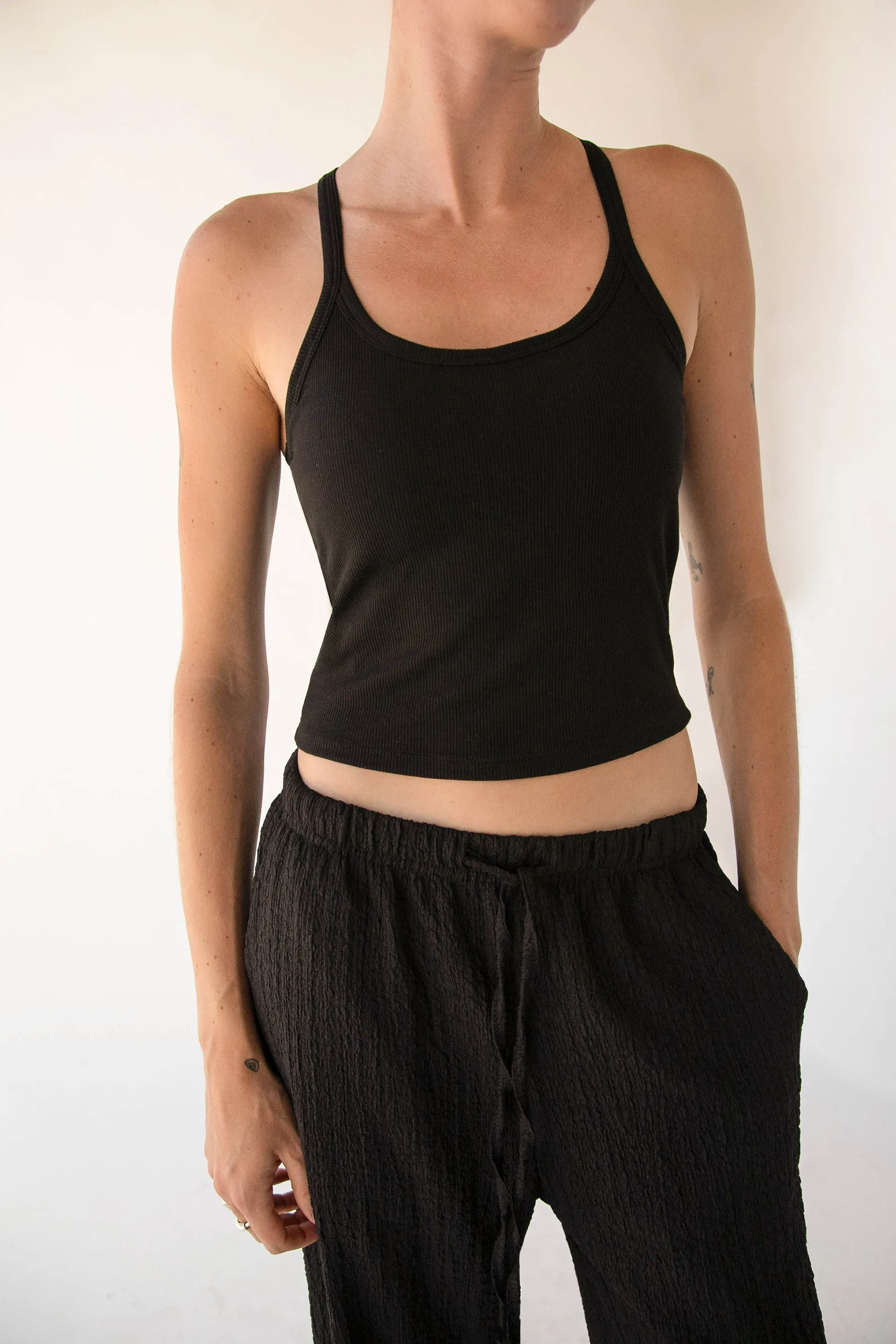 PADDED RACERBACK TANK TOP sold by OAK AND FORT