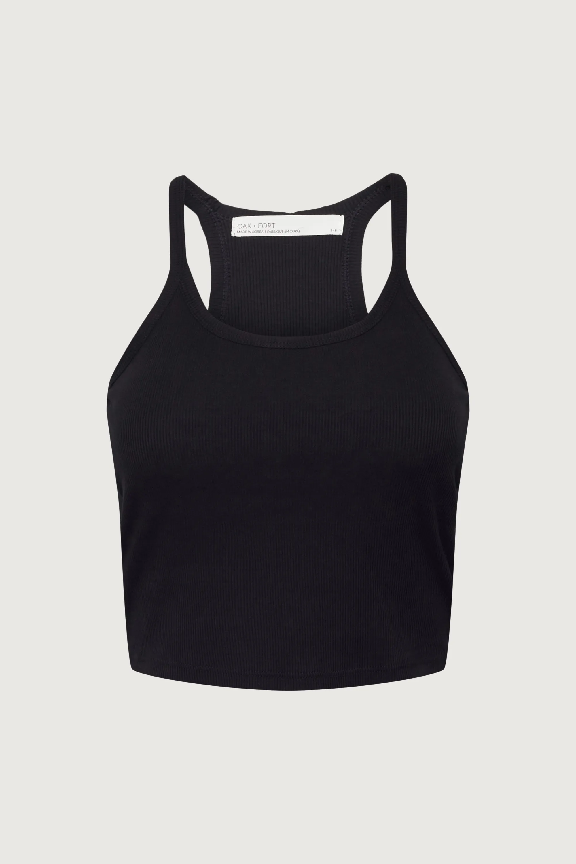 PADDED RACERBACK TANK TOP sold by OAK AND FORT product image thumbnail 5