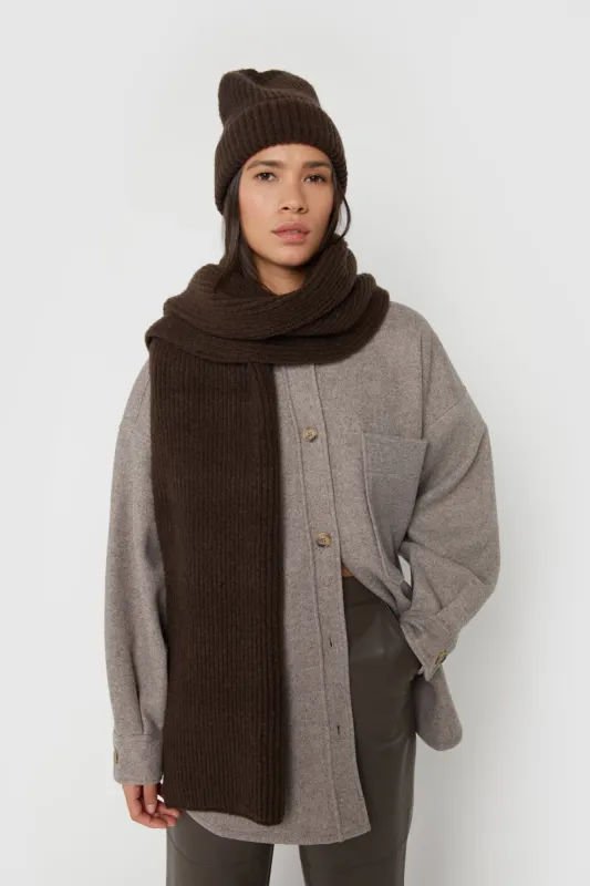 RIBBED SCARF sold by OAK AND FORT