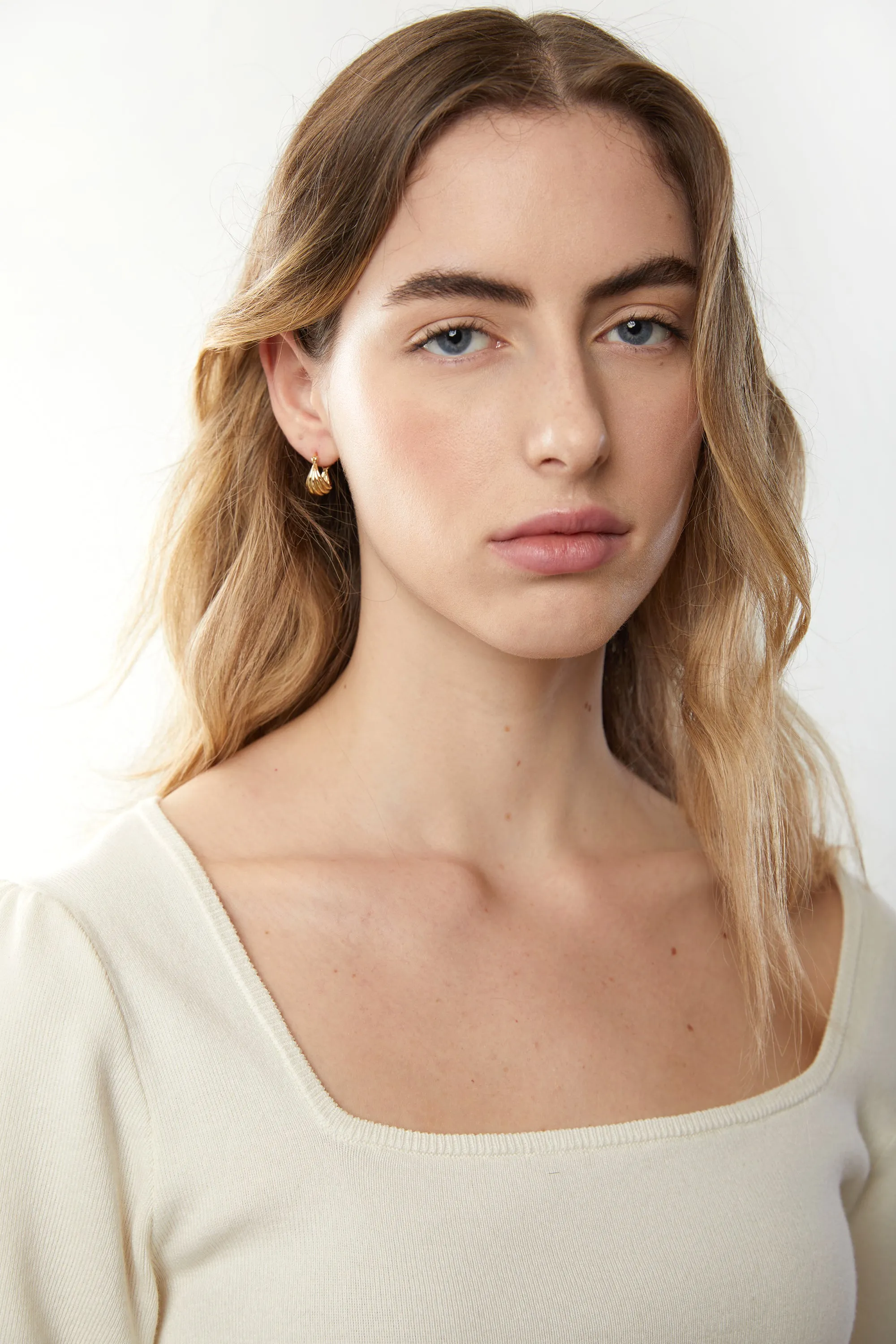 SHELL HOOPS sold by OAK AND FORT