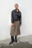 VEGAN LEATHER COLLARED JACKET sold by OAK AND FORT