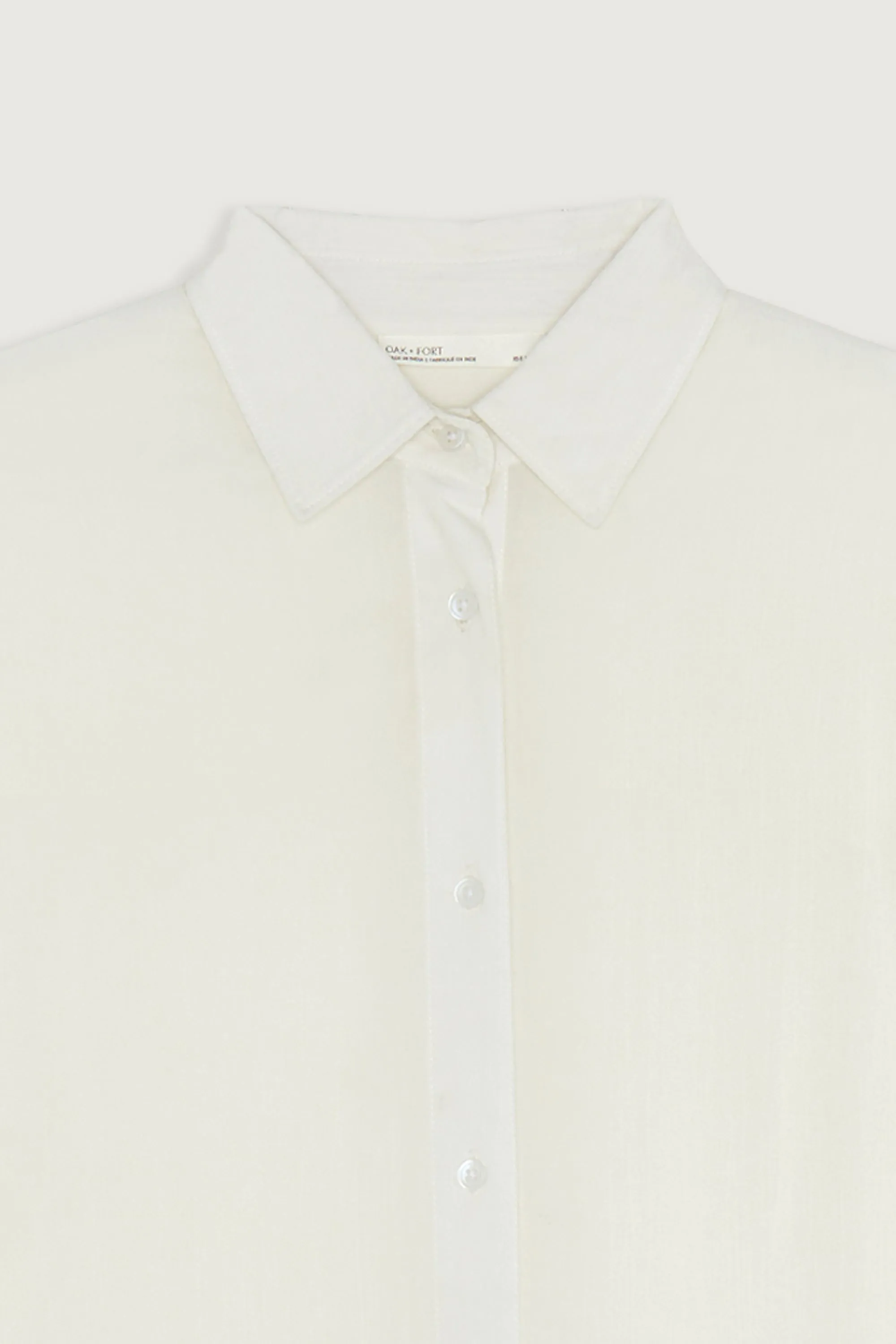 CRINKLED MID-LENGTH SHIRT sold by OAK AND FORT product image thumbnail 5