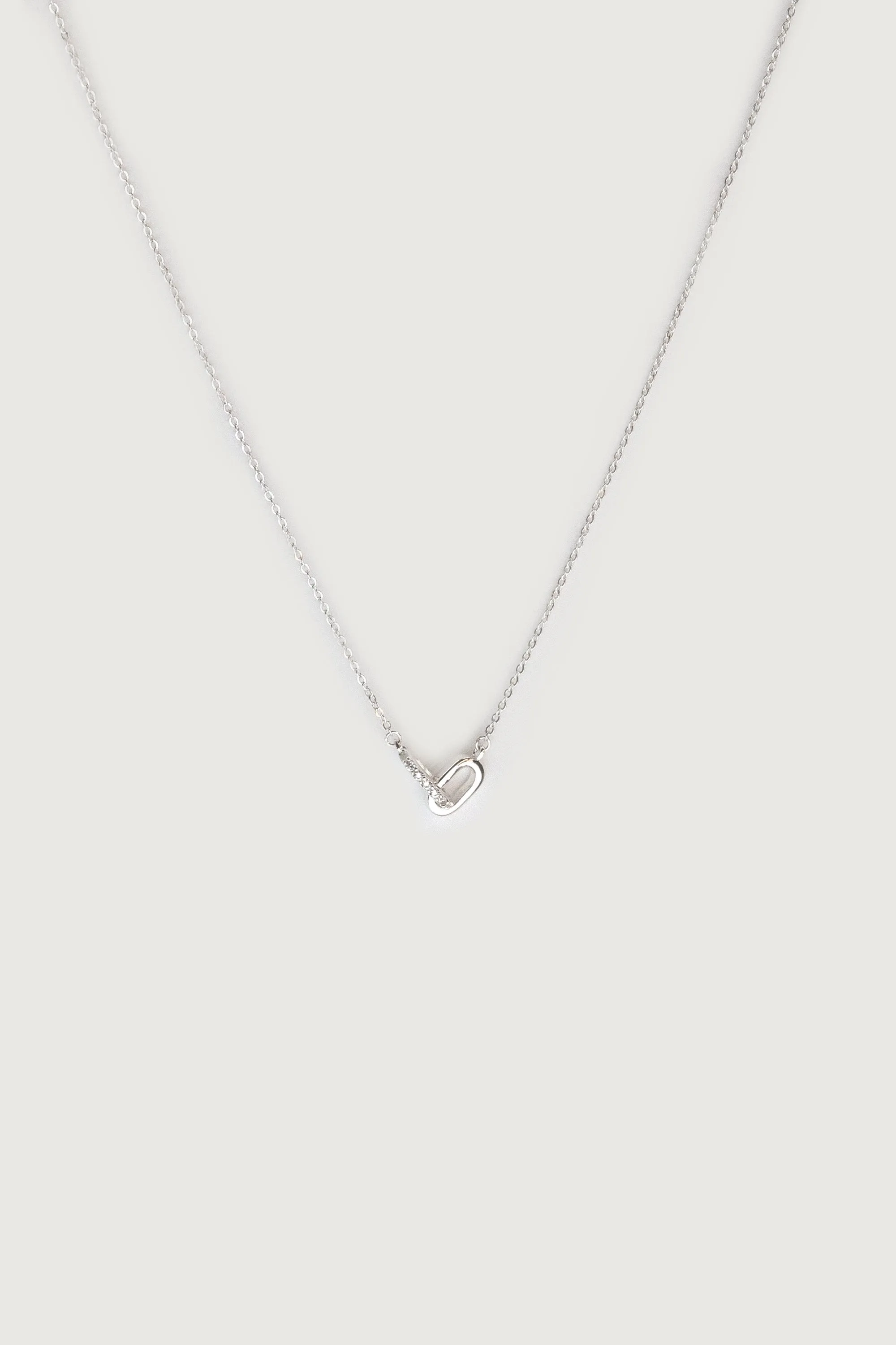 ZIRCONIA LINK NECKLACE sold by OAK AND FORT product image thumbnail 3