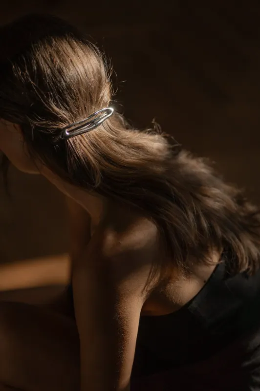 LONG ABSTRACT-SHAPED HAIR CLIP sold by OAK AND FORT