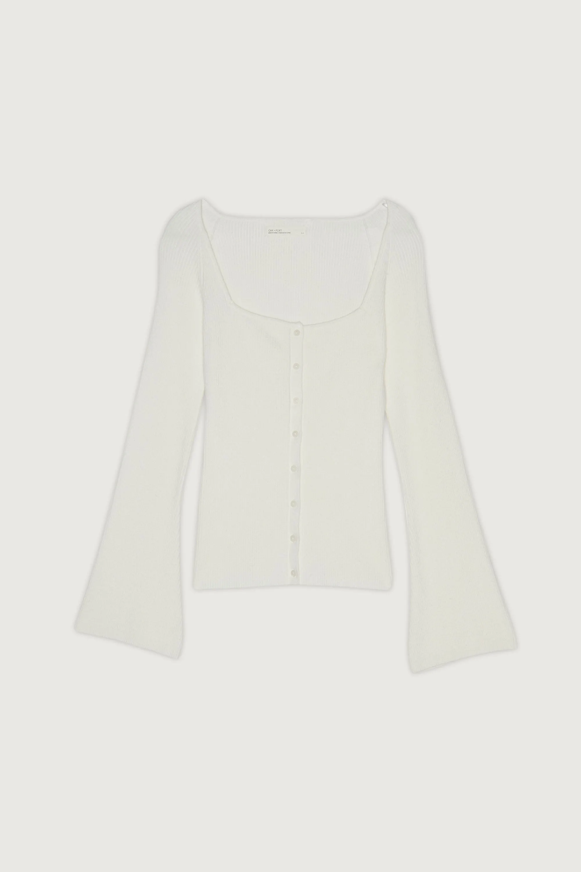 SQUARE NECK BUTTON FRONT TOP sold by OAK AND FORT product image thumbnail 5