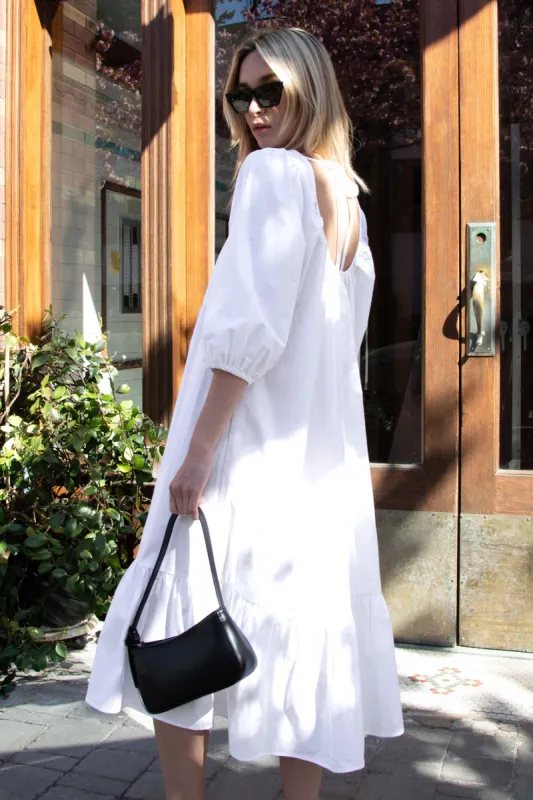 POPLIN MIDI DRESS sold by OAK AND FORT