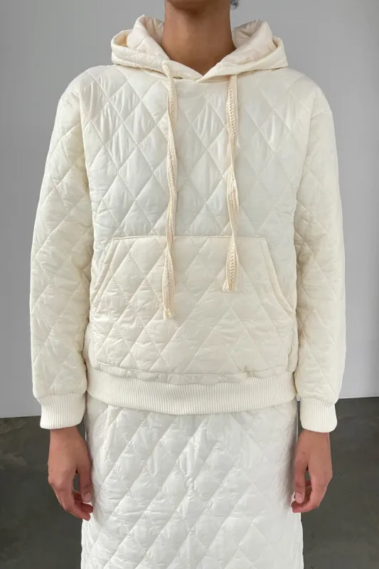 QUILTED HOODIE sold by OAK AND FORT