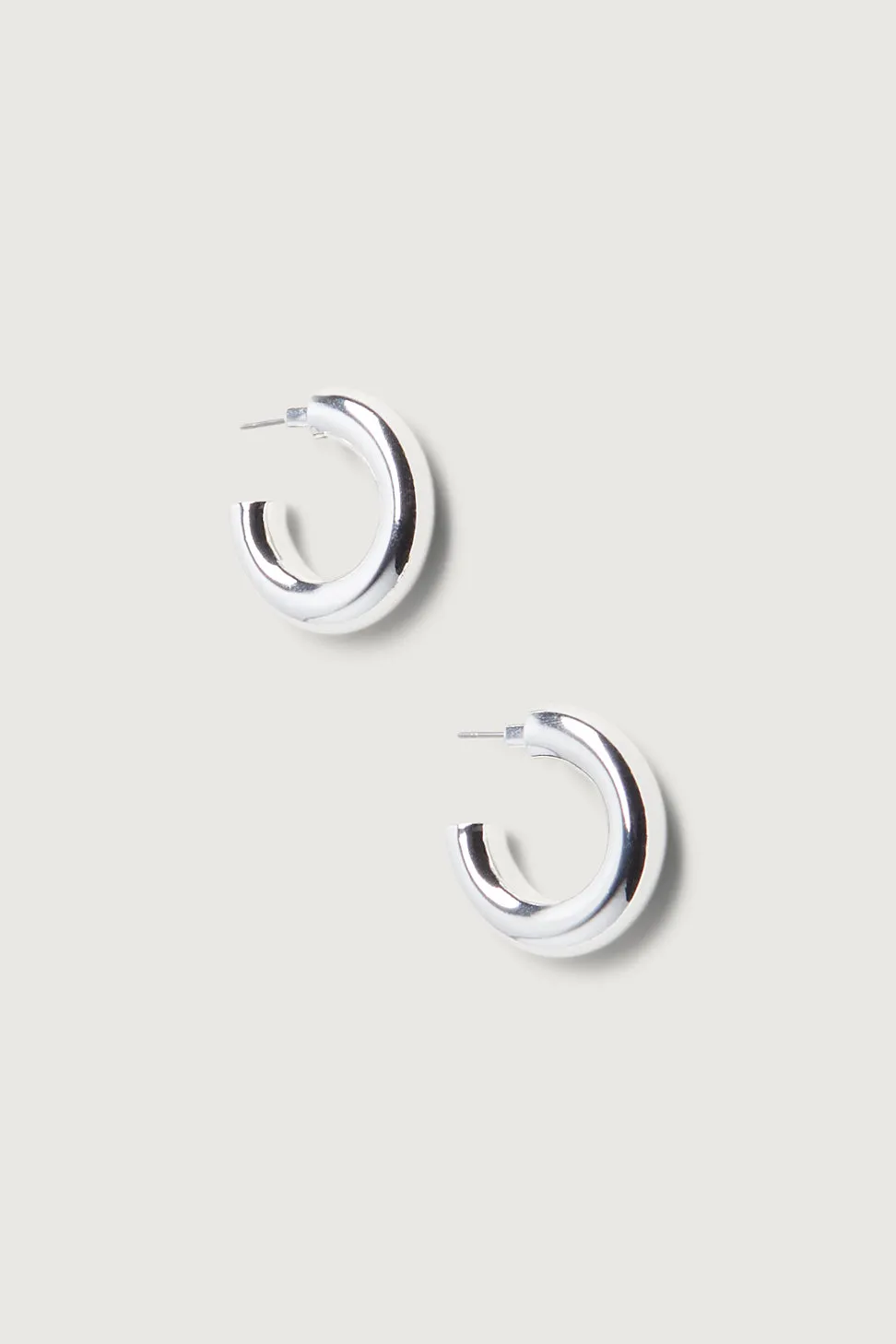 THICK HOOP EARRINGS sold by OAK AND FORT product image thumbnail 5