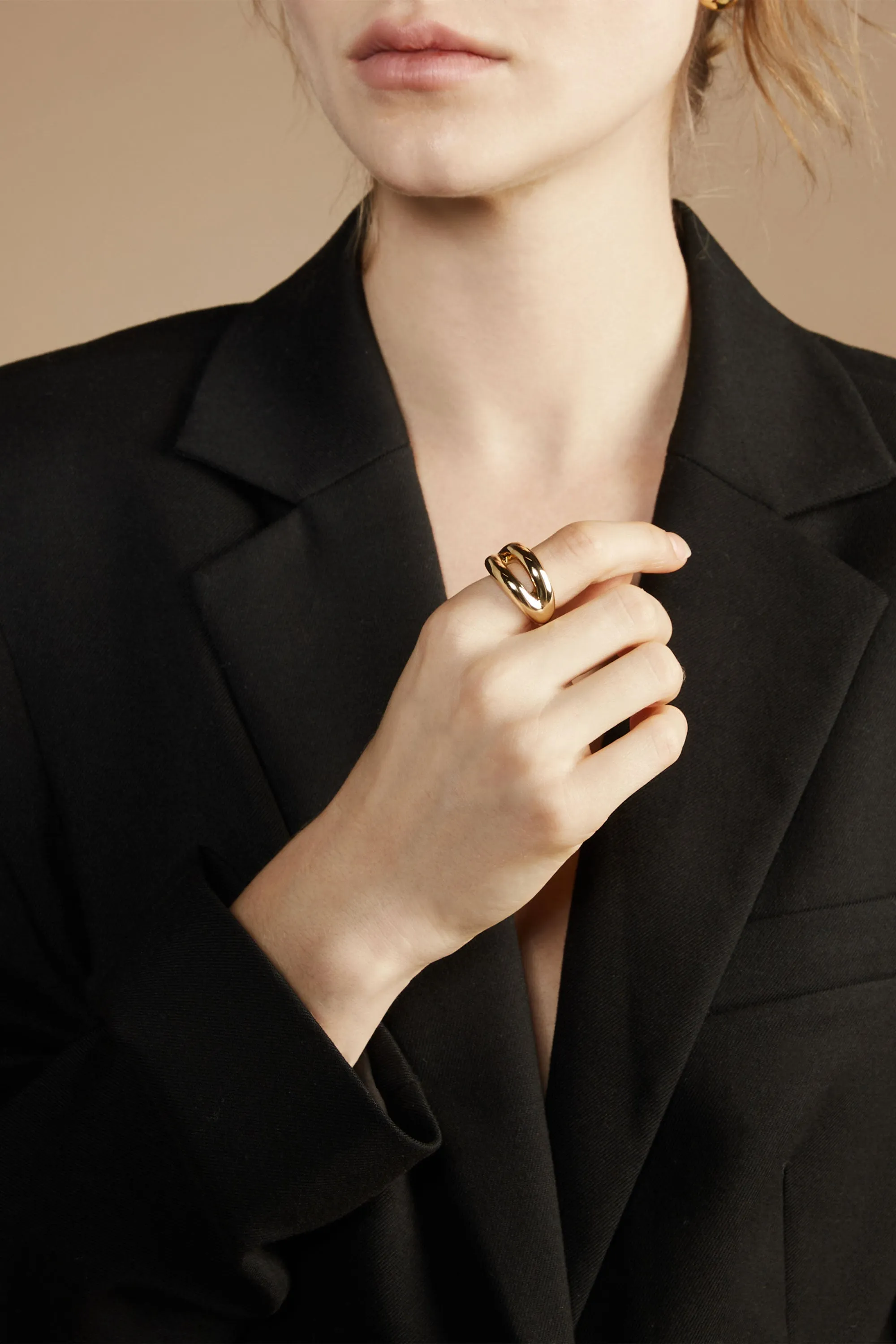 DOUBLE DOME RING sold by OAK AND FORT product image thumbnail 2