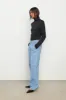 SOFT-FEEL FITTED MOCKNECK TOP sold by OAK AND FORT