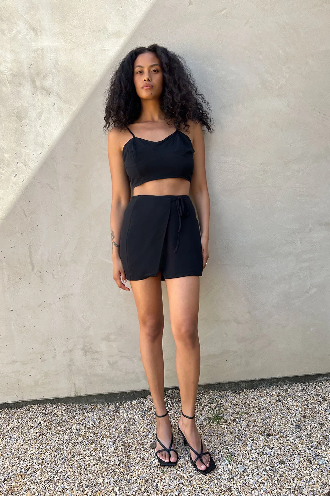 WRAP MINI SKIRT sold by OAK AND FORT product image thumbnail 2
