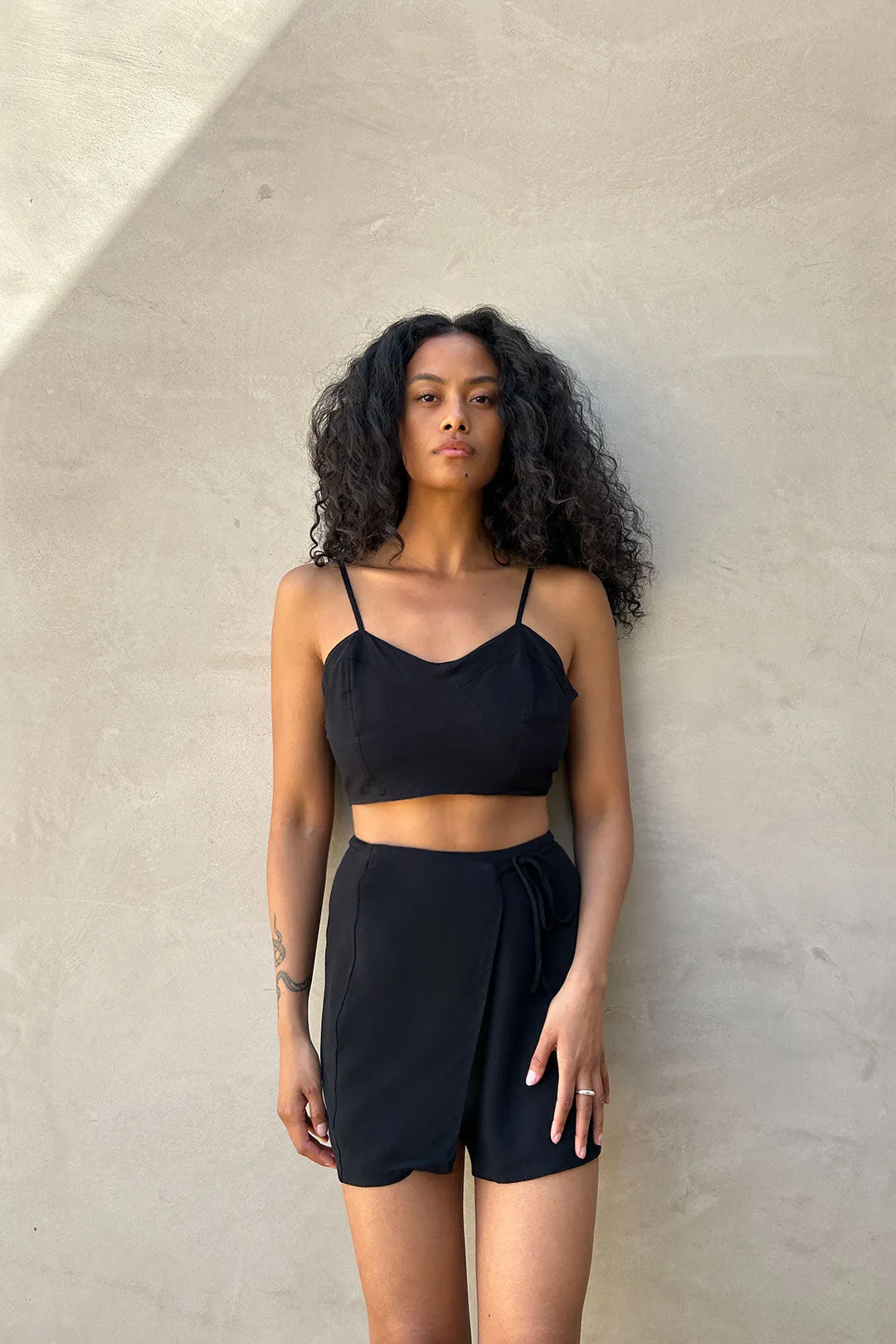 WRAP MINI SKIRT sold by OAK AND FORT product image thumbnail 3