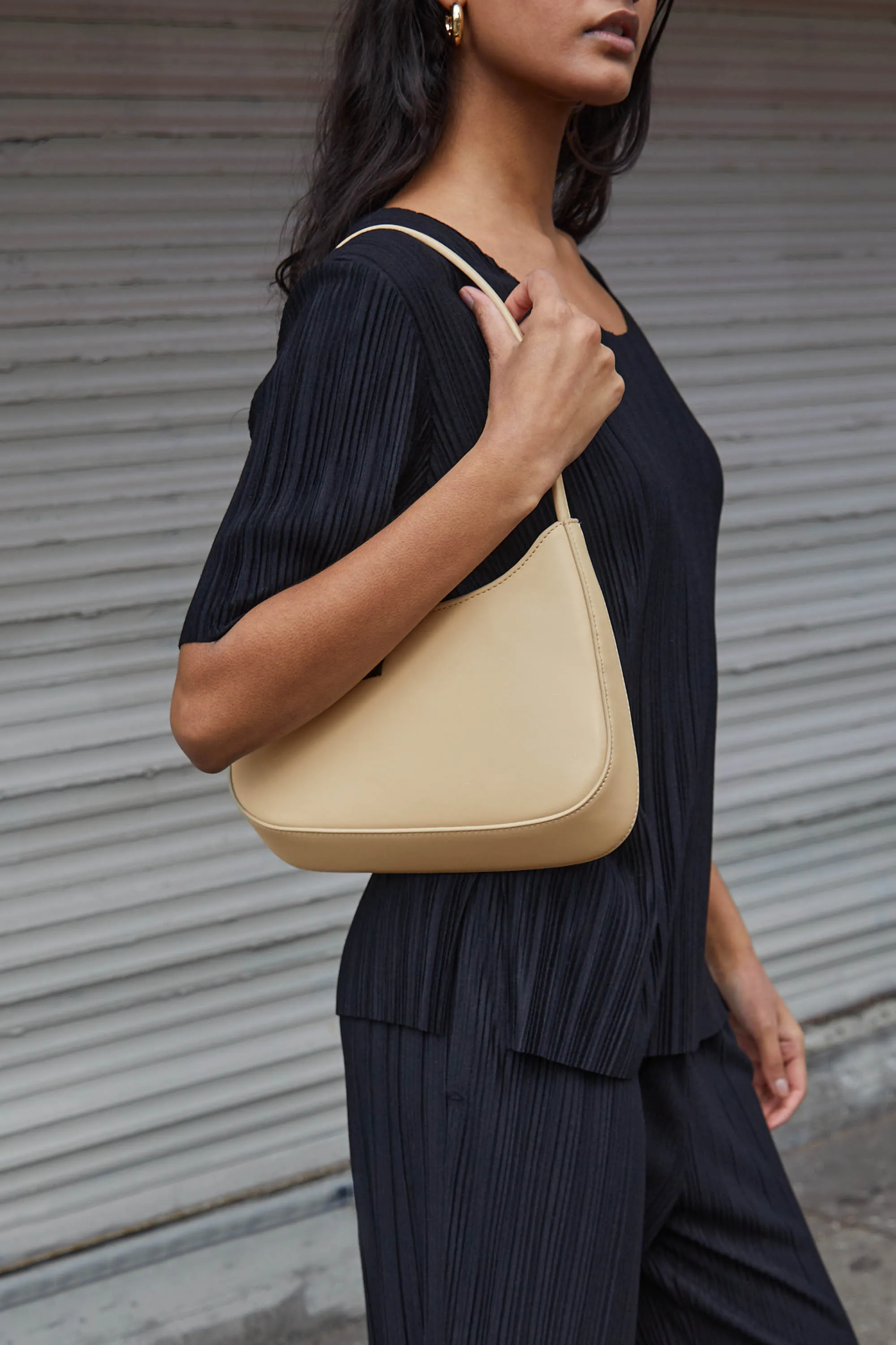 TRAPEZE SHOULDER BAG sold by OAK AND FORT