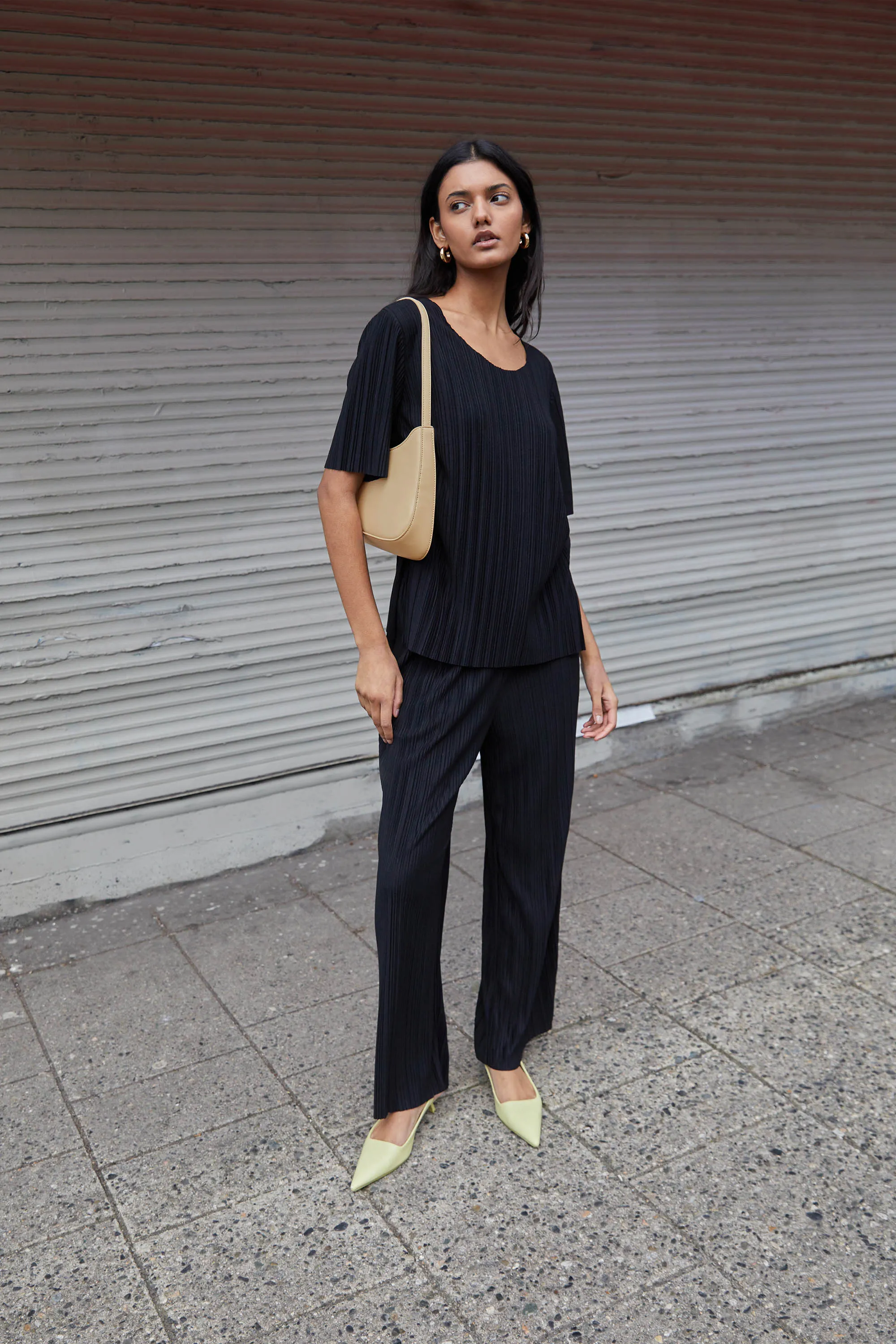 TRAPEZE SHOULDER BAG sold by OAK AND FORT product image thumbnail 2