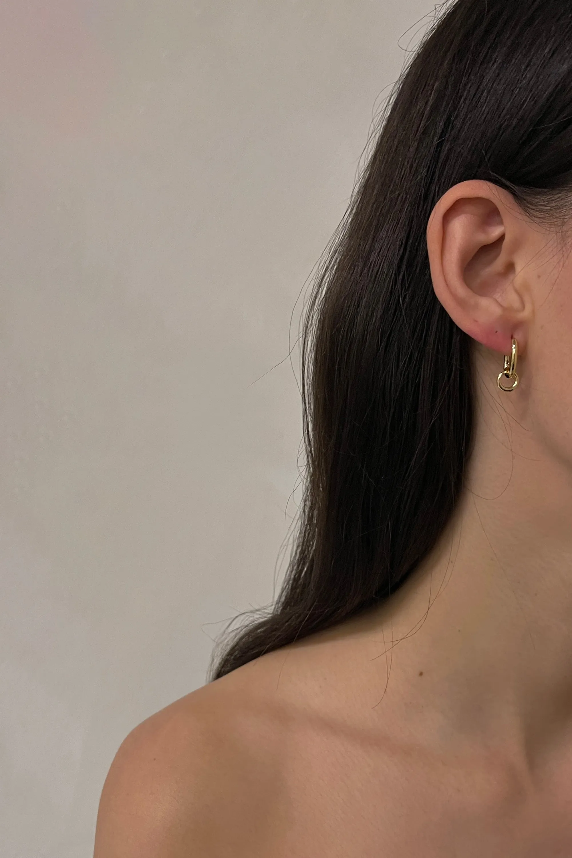 HOOP PENDANT EARRING sold by OAK AND FORT