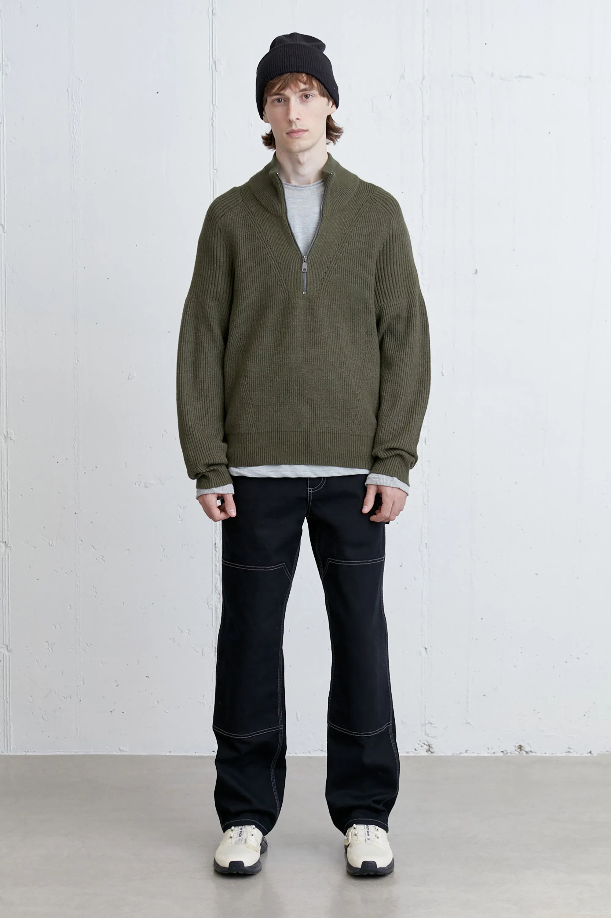 QUARTER ZIP SWEATER sold by OAK AND FORT product image thumbnail 2