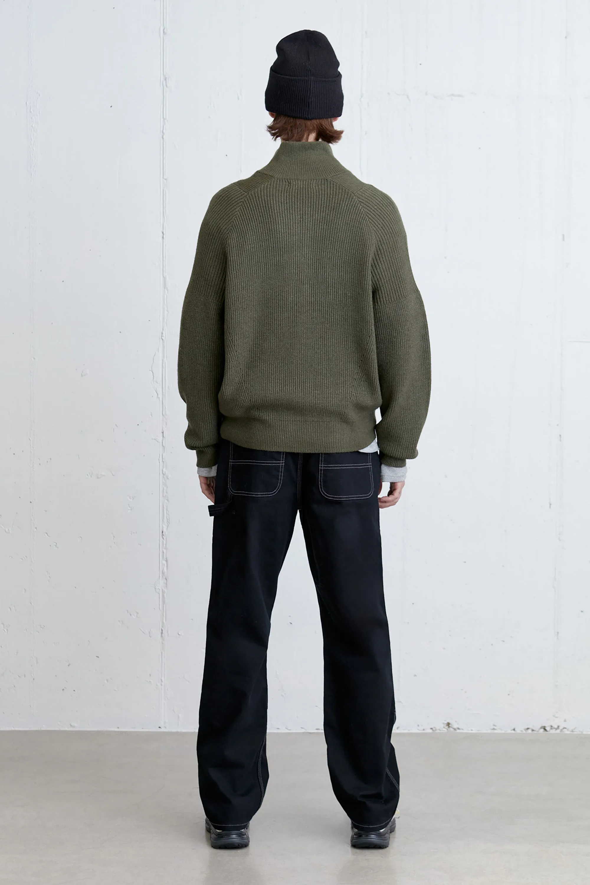 QUARTER ZIP SWEATER sold by OAK AND FORT product image thumbnail 5