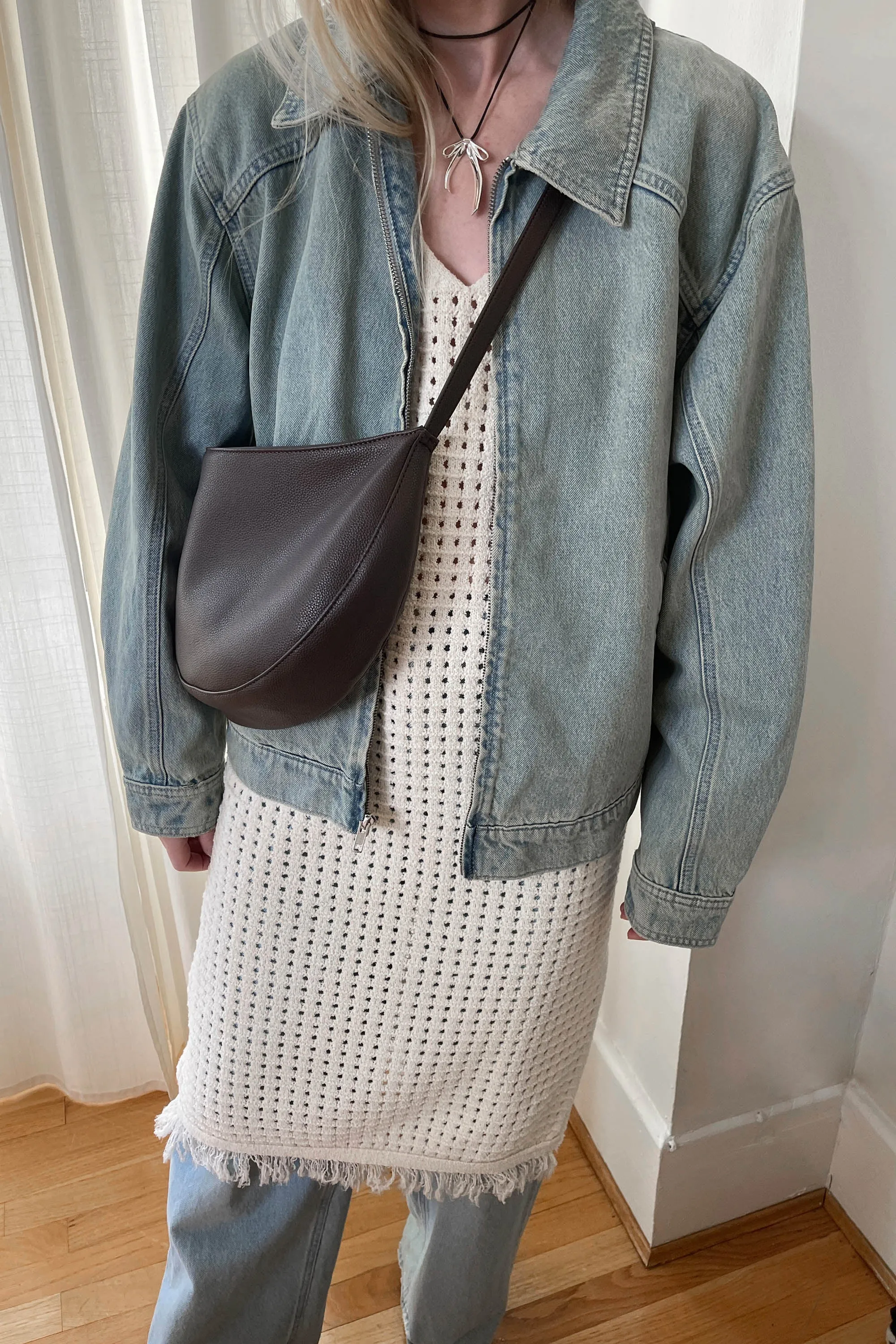 MIDI CROCHET DRESS sold by OAK AND FORT product image thumbnail 2