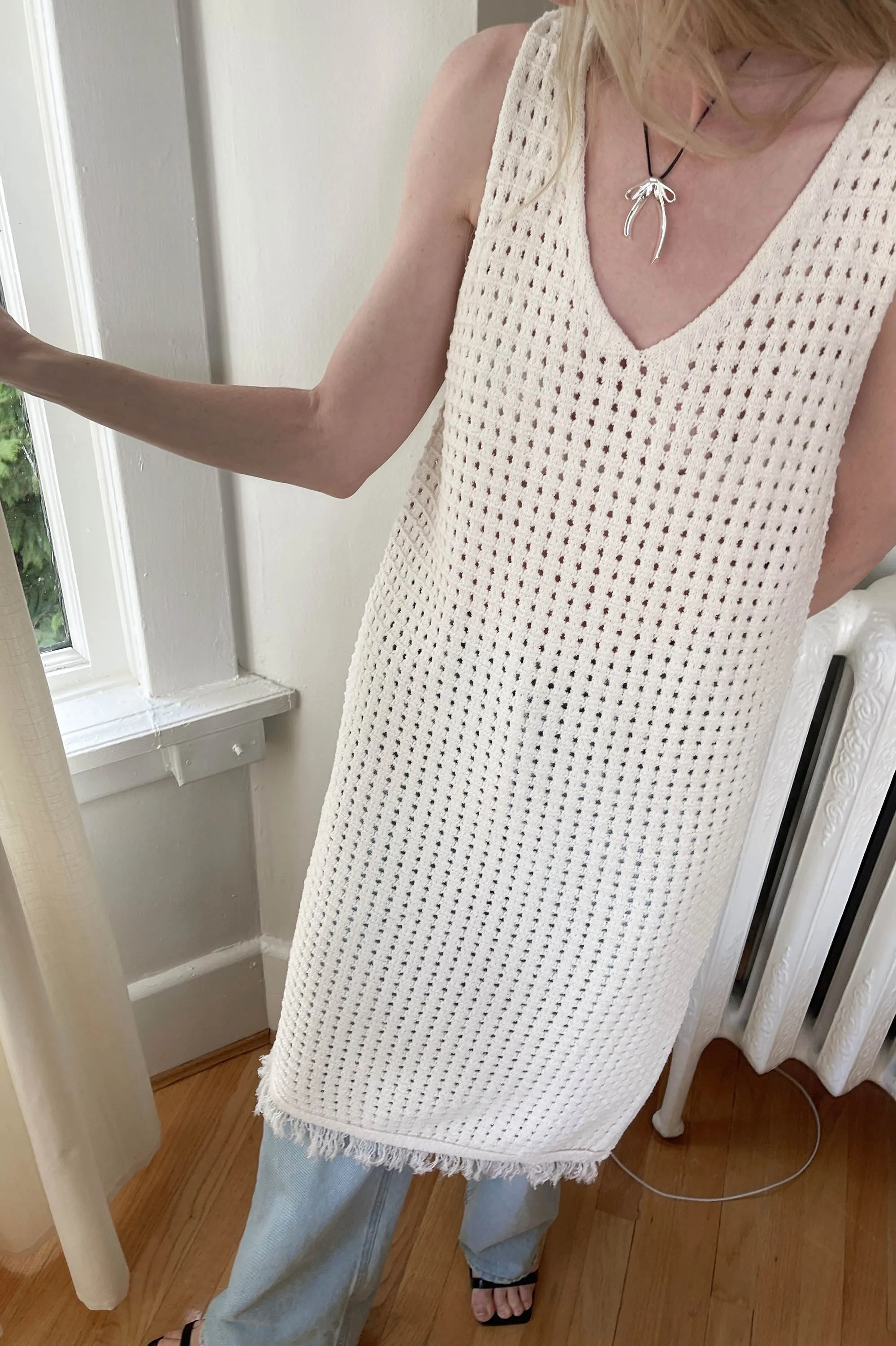 MIDI CROCHET DRESS sold by OAK AND FORT
