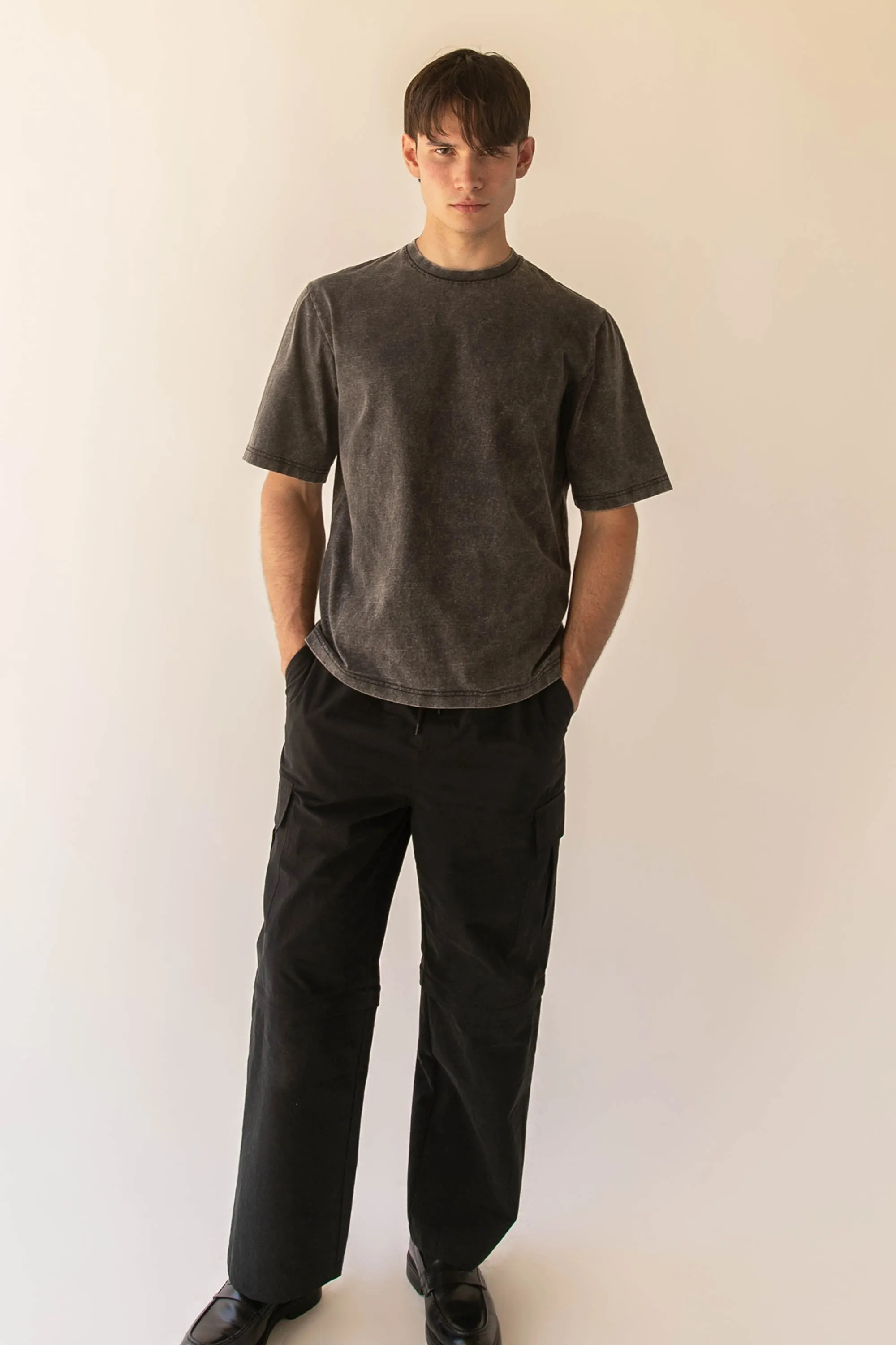 CREWNECK T-SHIRT sold by OAK AND FORT product image thumbnail 4