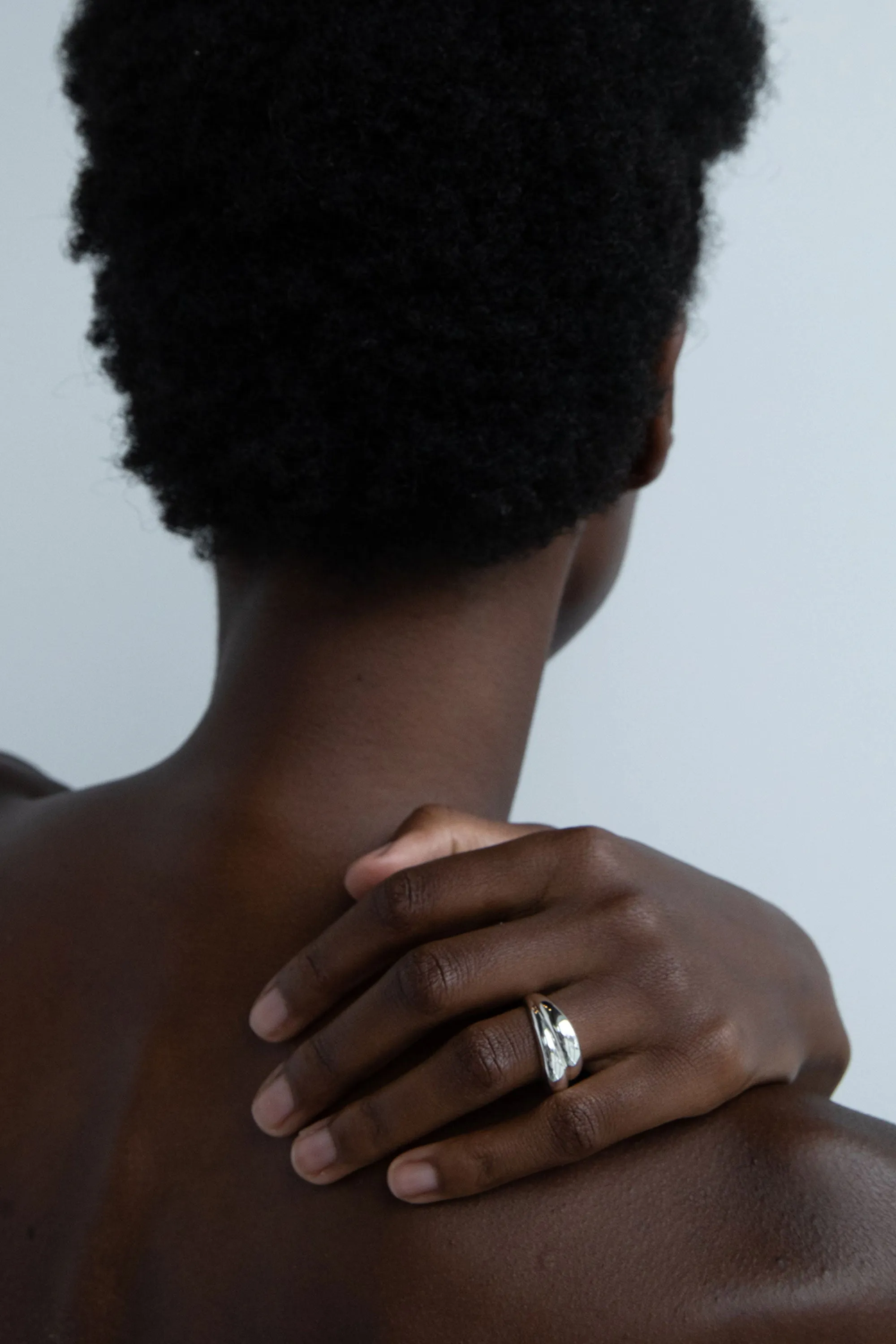 THICK DOUBLE RING sold by OAK AND FORT