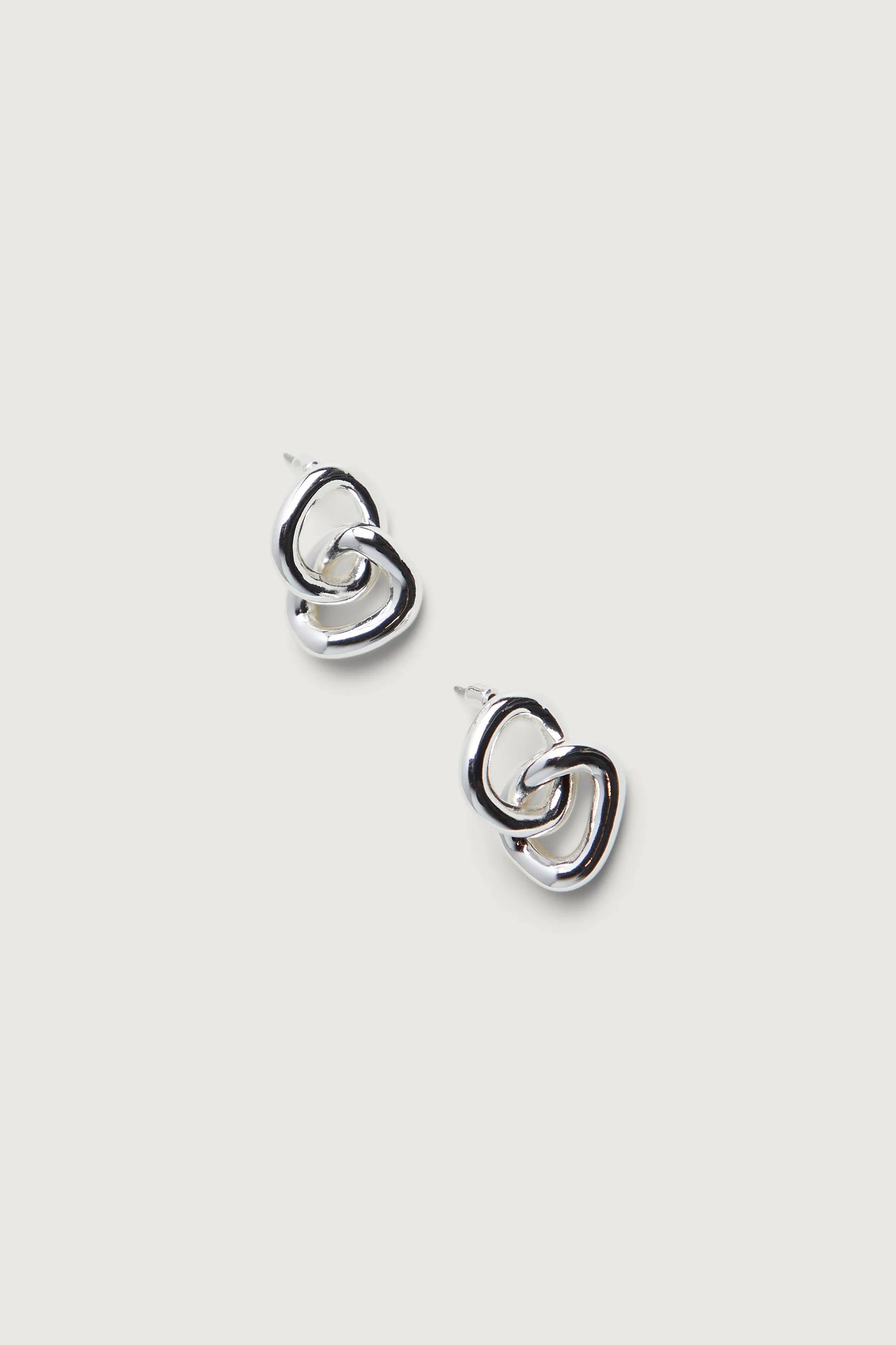LINKED HOOP STUDS sold by OAK AND FORT product image thumbnail 3