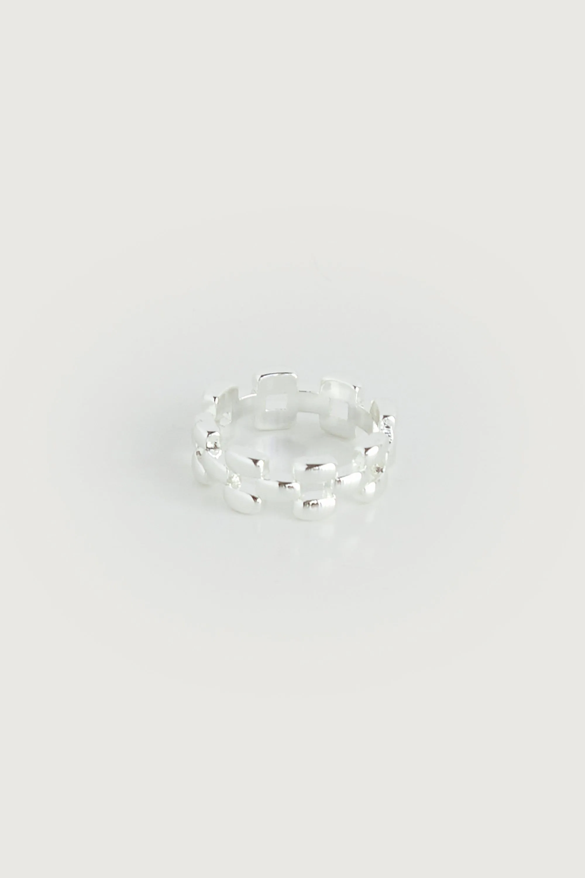 SQUARE CHAIN RING sold by OAK AND FORT product image thumbnail 4