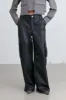 VEGAN LEATHER CARGO PANT sold by OAK AND FORT