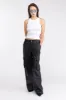 VEGAN LEATHER CARGO PANT sold by OAK AND FORT
