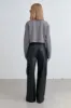 VEGAN LEATHER CARGO PANT sold by OAK AND FORT