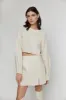 VEGAN LEATHER MINI SKIRT sold by OAK AND FORT