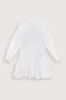 COLLARED BUTTON FRONT TIERED DRESS sold by OAK AND FORT