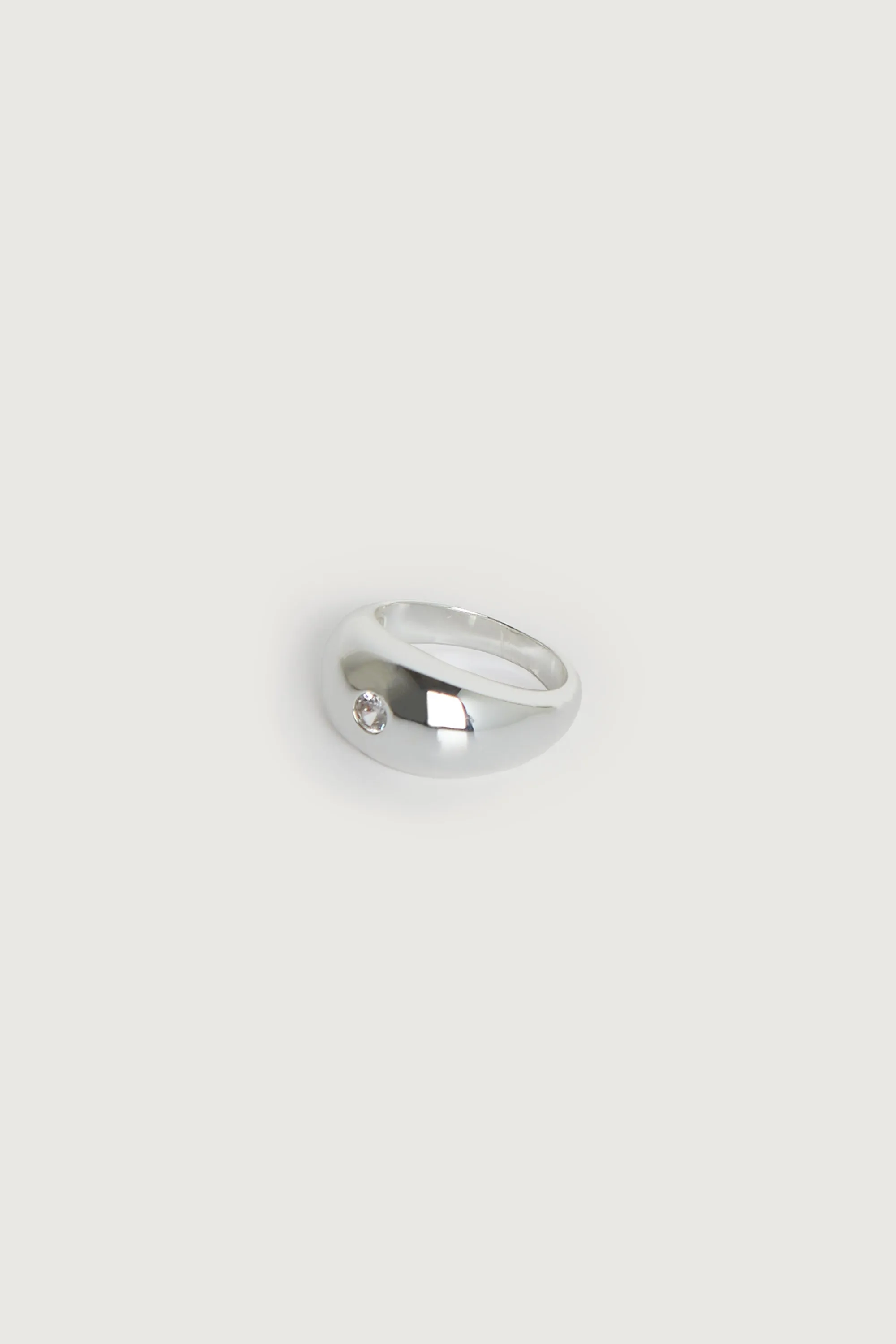 ZIRCONIA DOME RING sold by OAK AND FORT product image thumbnail 4