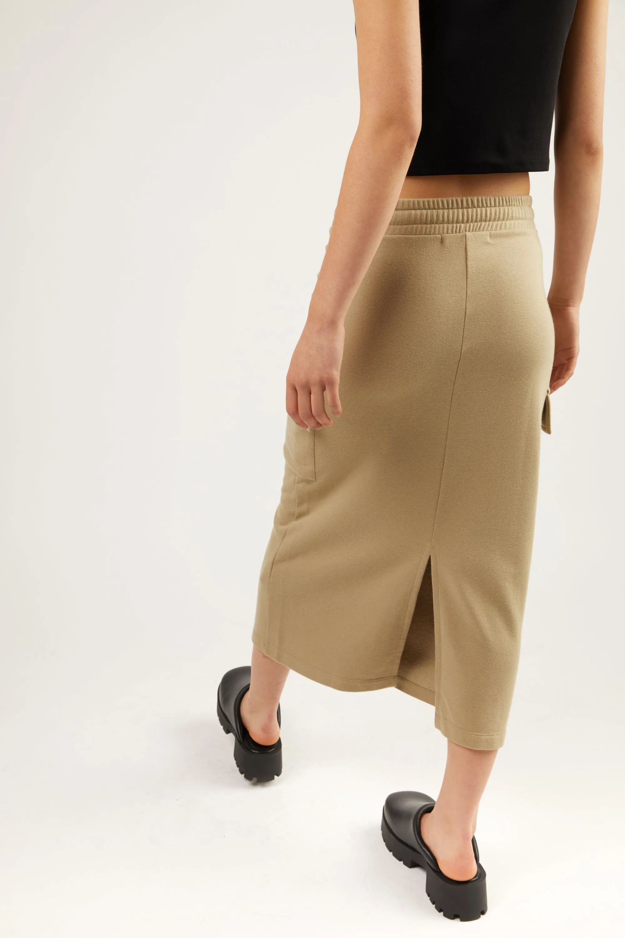 MIDI CARGO SKIRT sold by OAK AND FORT product image thumbnail 4