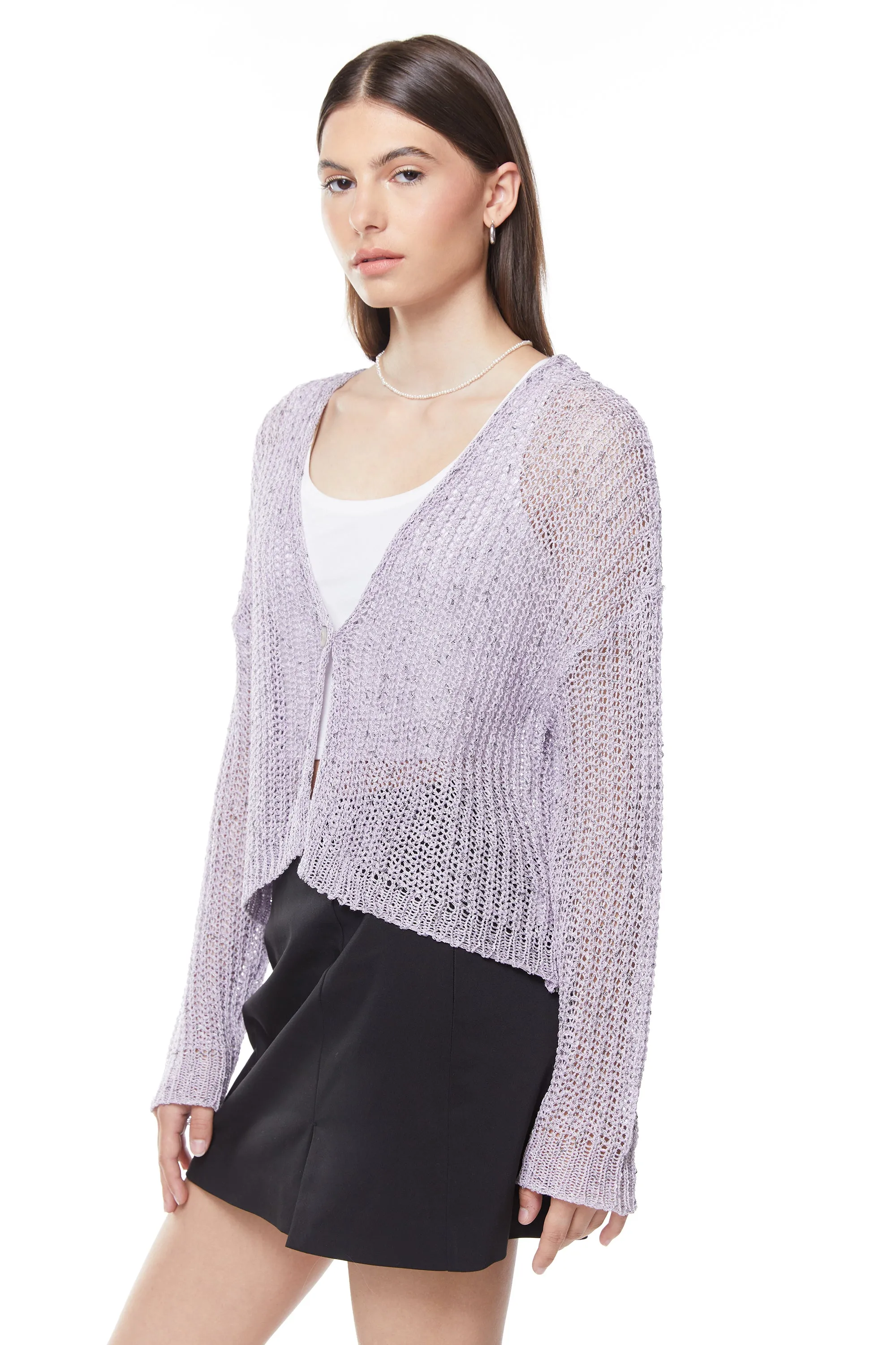 LIGHTWEIGHT KNIT CARDIGAN sold by OAK AND FORT product image thumbnail 2
