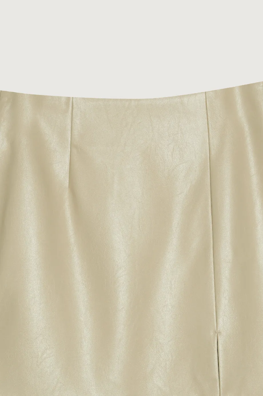 VEGAN LEATHER MINI SKIRT sold by OAK AND FORT product image thumbnail 5