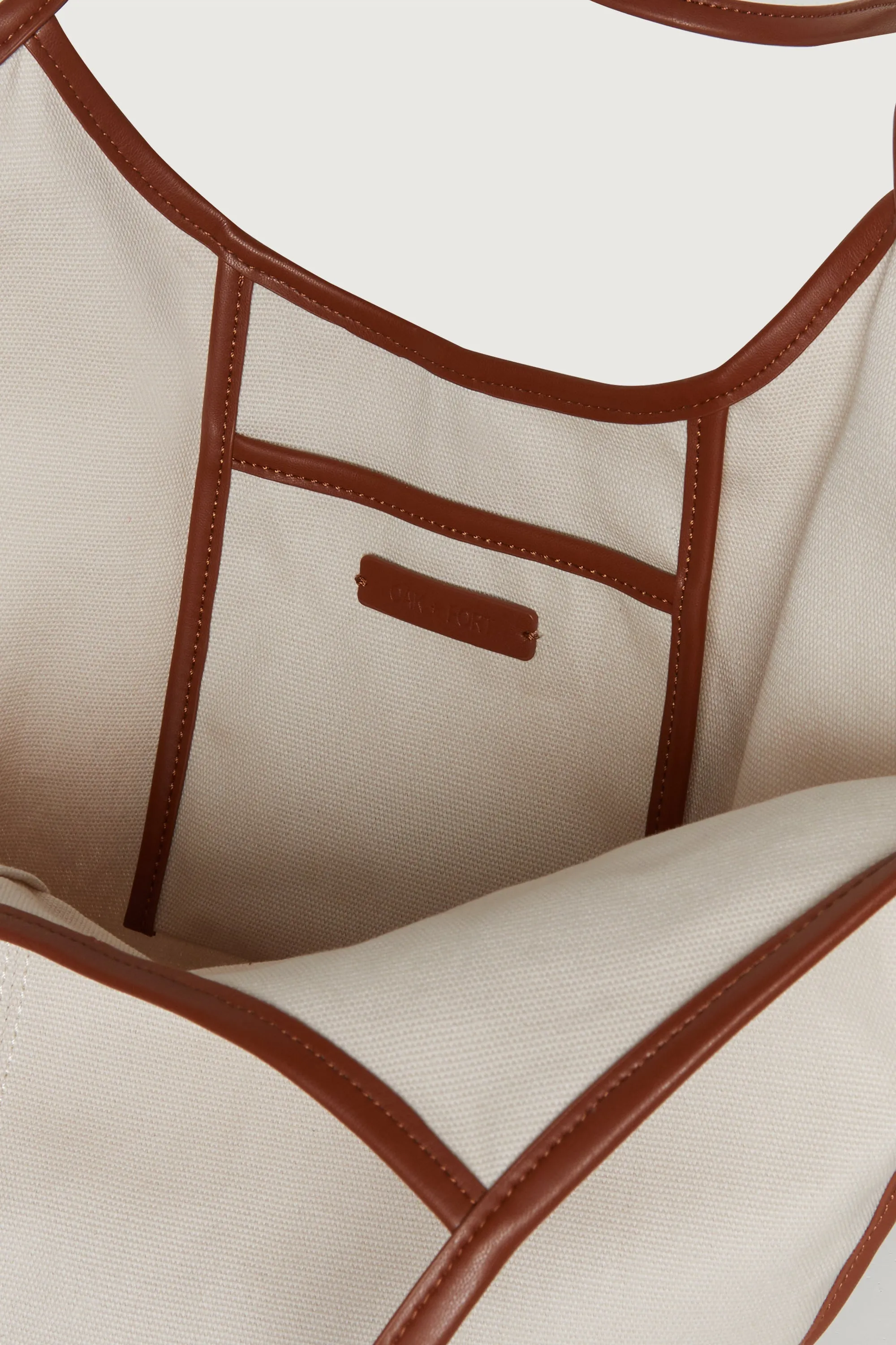 CANVAS BEACH TOTE sold by OAK AND FORT product image thumbnail 5