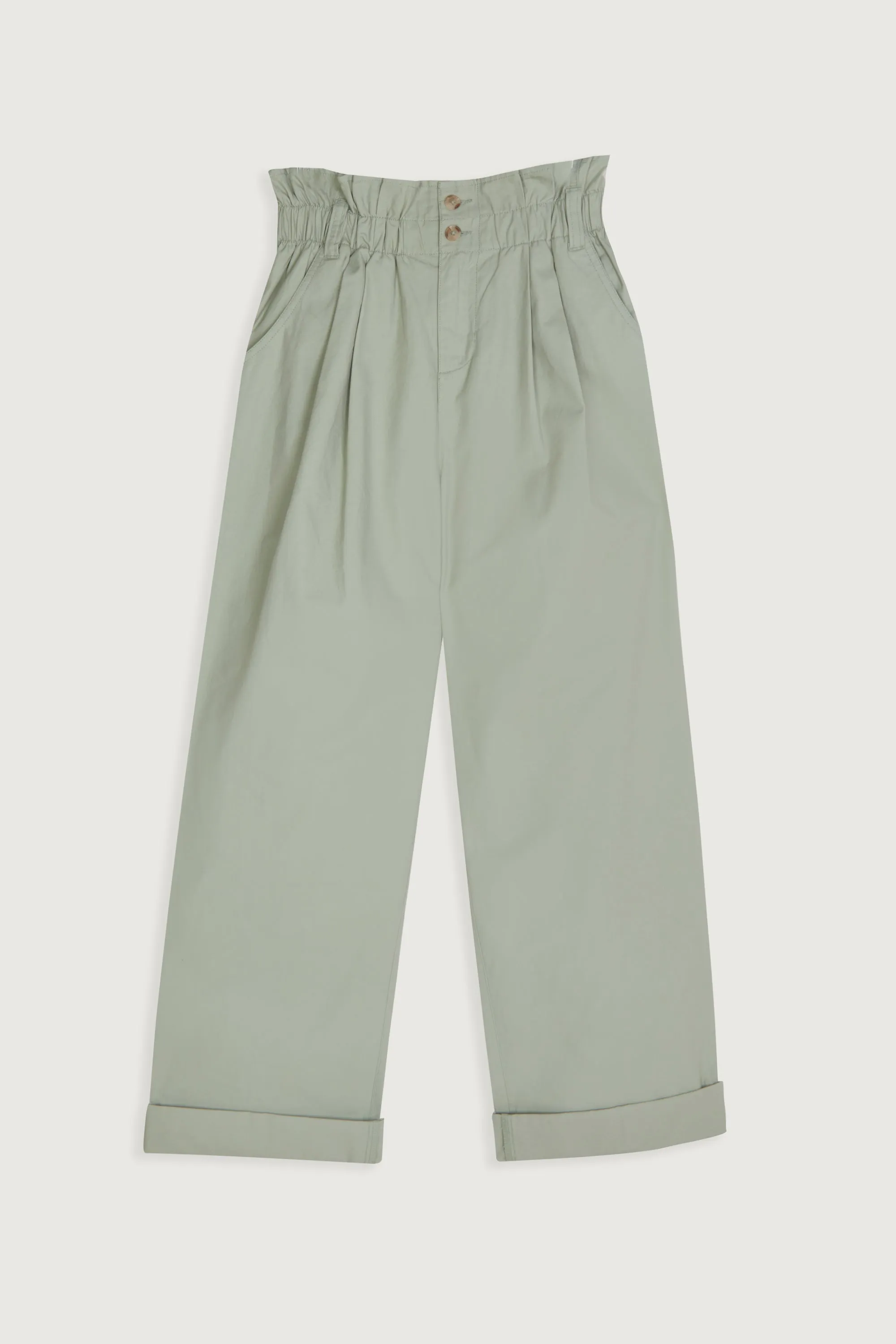 PAPERBAG WAIST PANTS sold by OAK AND FORT product image thumbnail 4