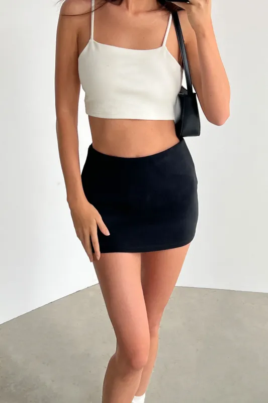 CROPPED PONTE KNIT TANK sold by OAK AND FORT