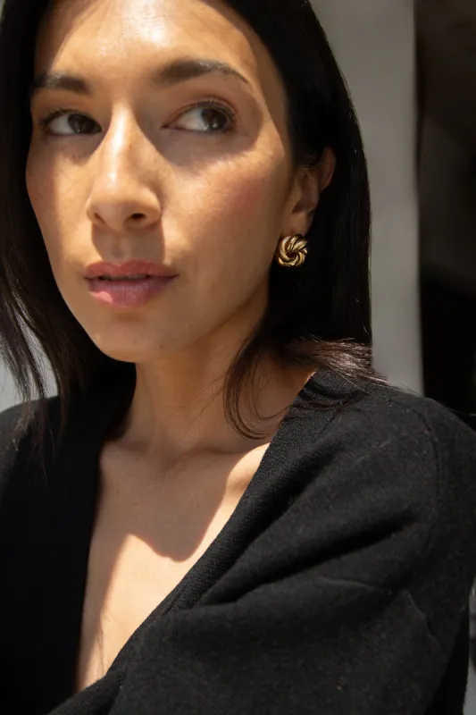 ABSTRACT KNOT EARRING sold by OAK AND FORT