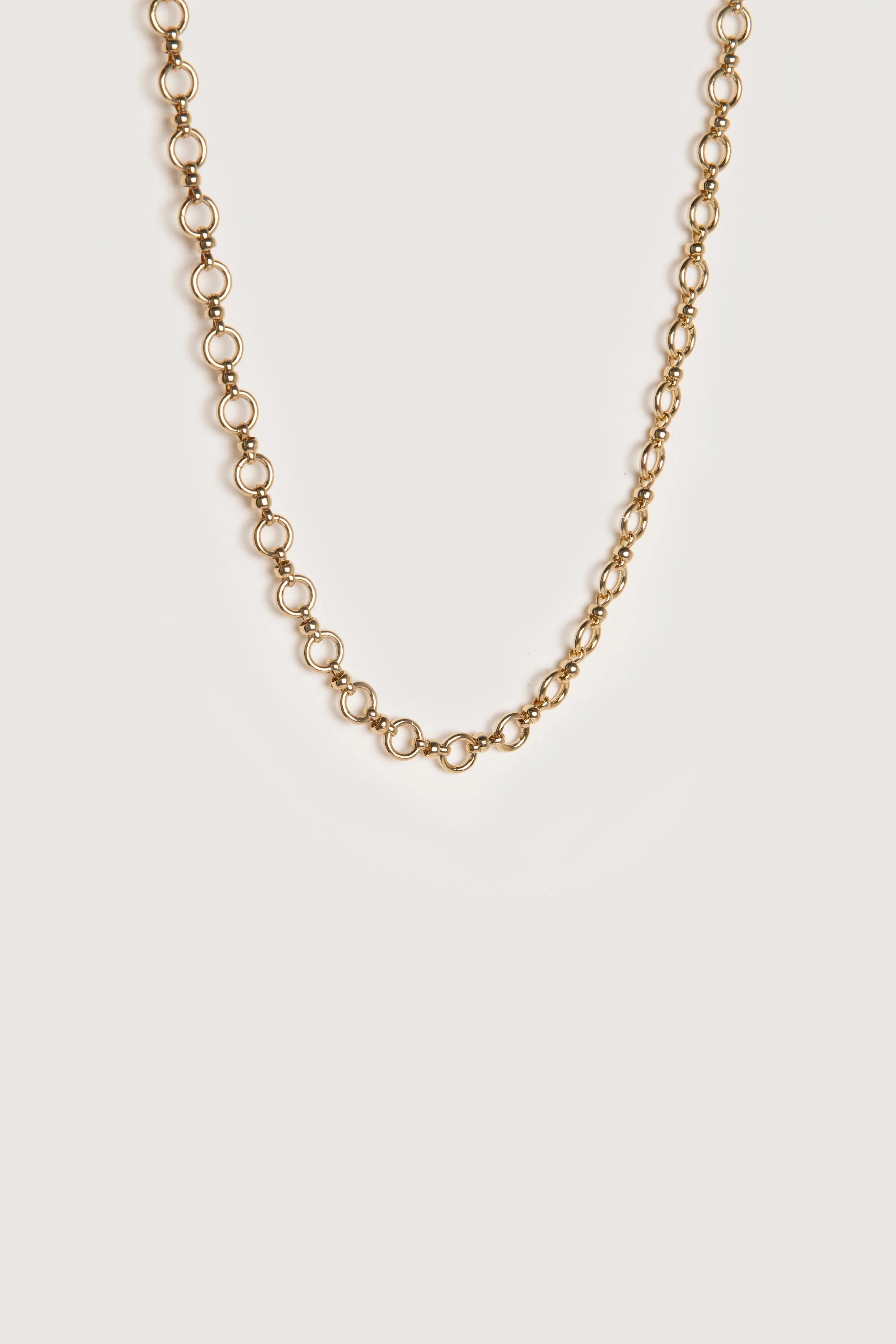 CIRCLE CHAIN NECKLACE sold by OAK AND FORT product image thumbnail 3