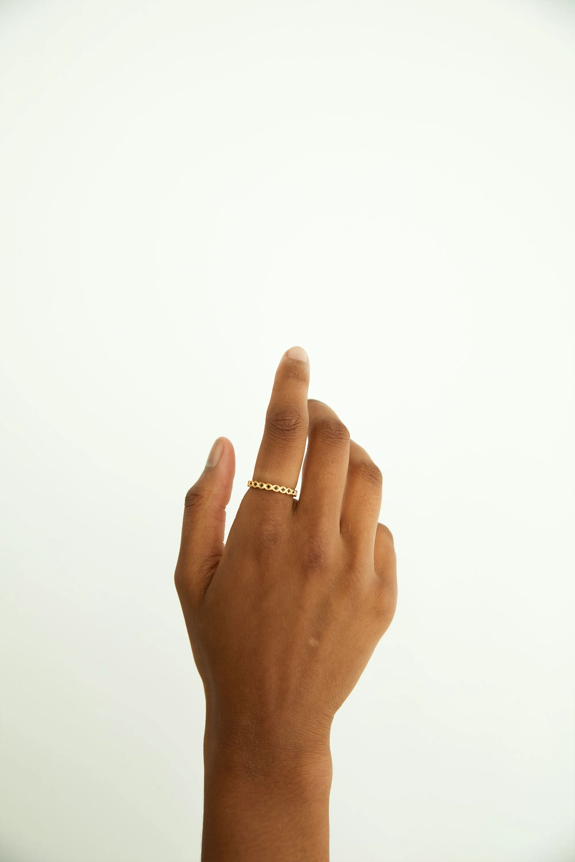 ZIRCONIA BEADED RING sold by OAK AND FORT