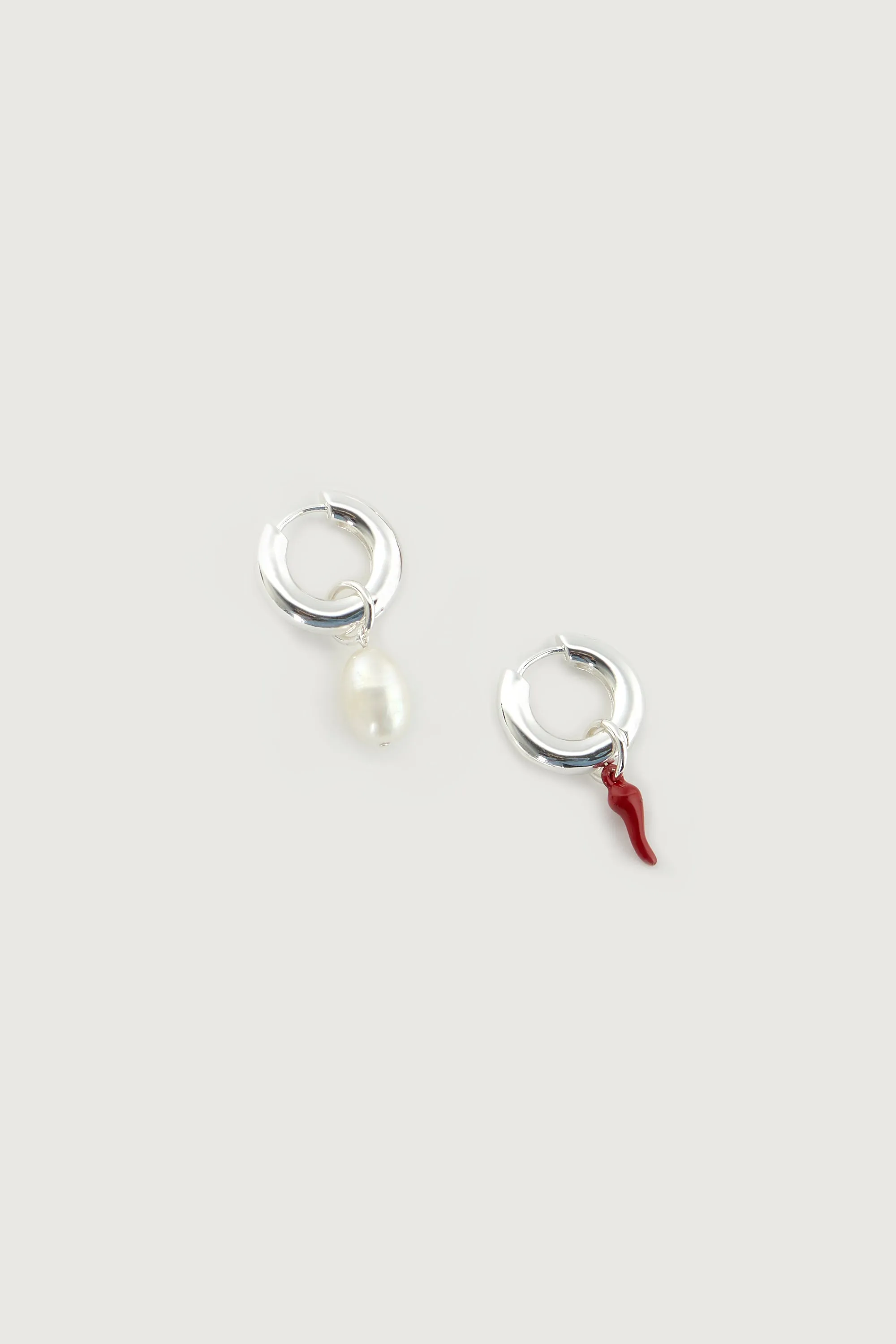 PEARL AND PEPPER HOOPS sold by OAK AND FORT product image thumbnail 3