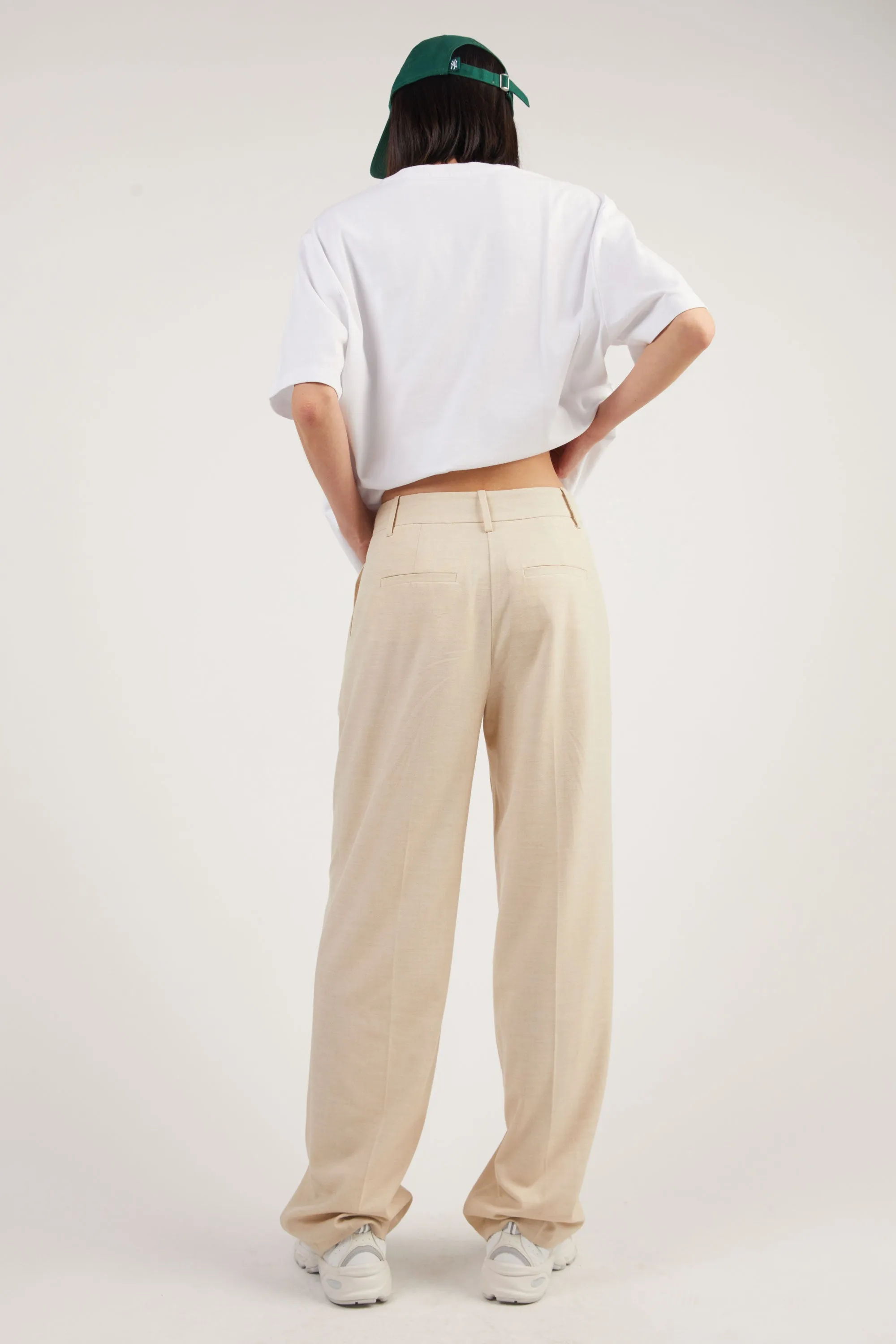 SUITING STRAIGHT LEG TROUSER sold by OAK AND FORT product image thumbnail 2