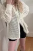 CROCHET COLLARED COVERUP sold by OAK AND FORT