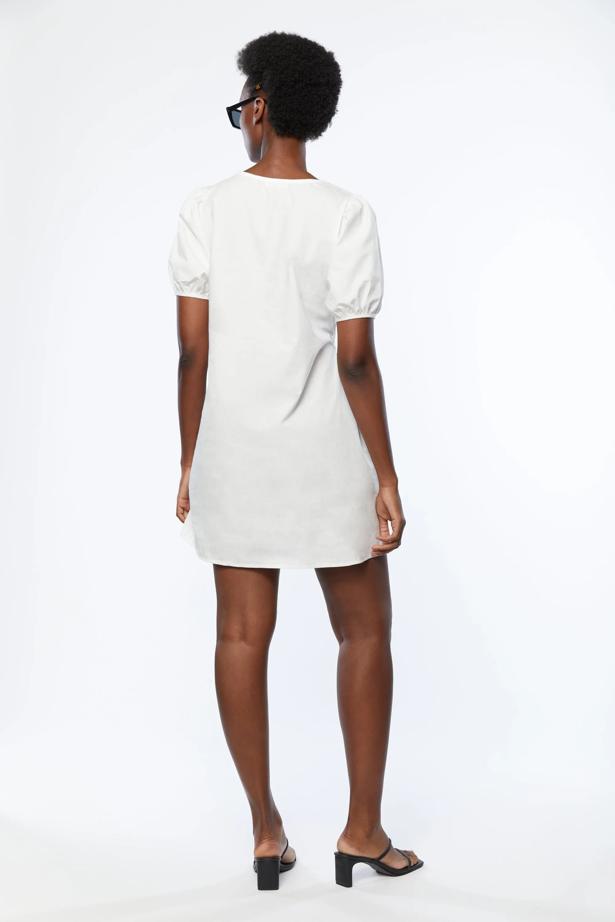 CINCH WAIST MINI DRESS sold by OAK AND FORT product image thumbnail 4