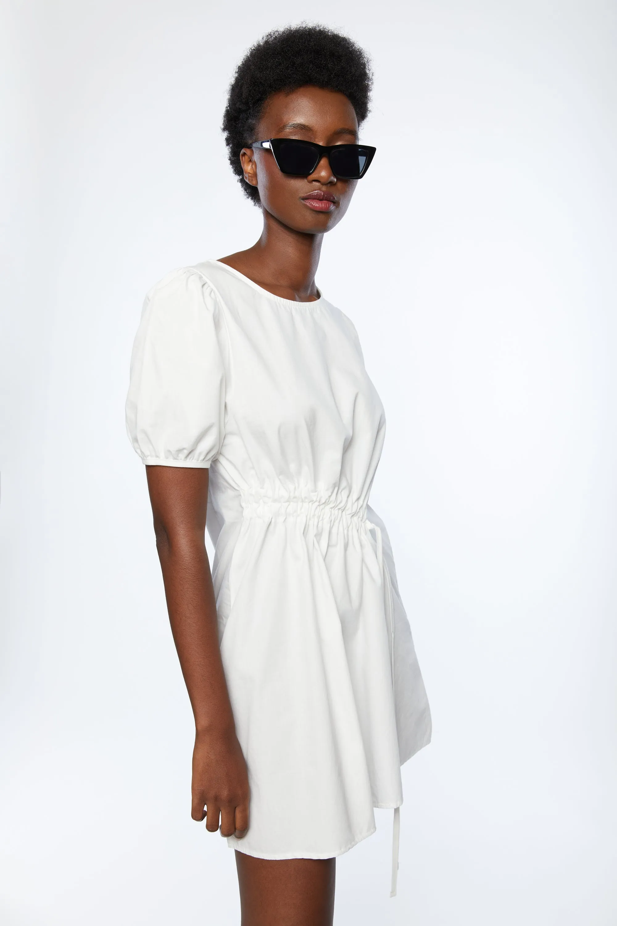 CINCH WAIST MINI DRESS sold by OAK AND FORT