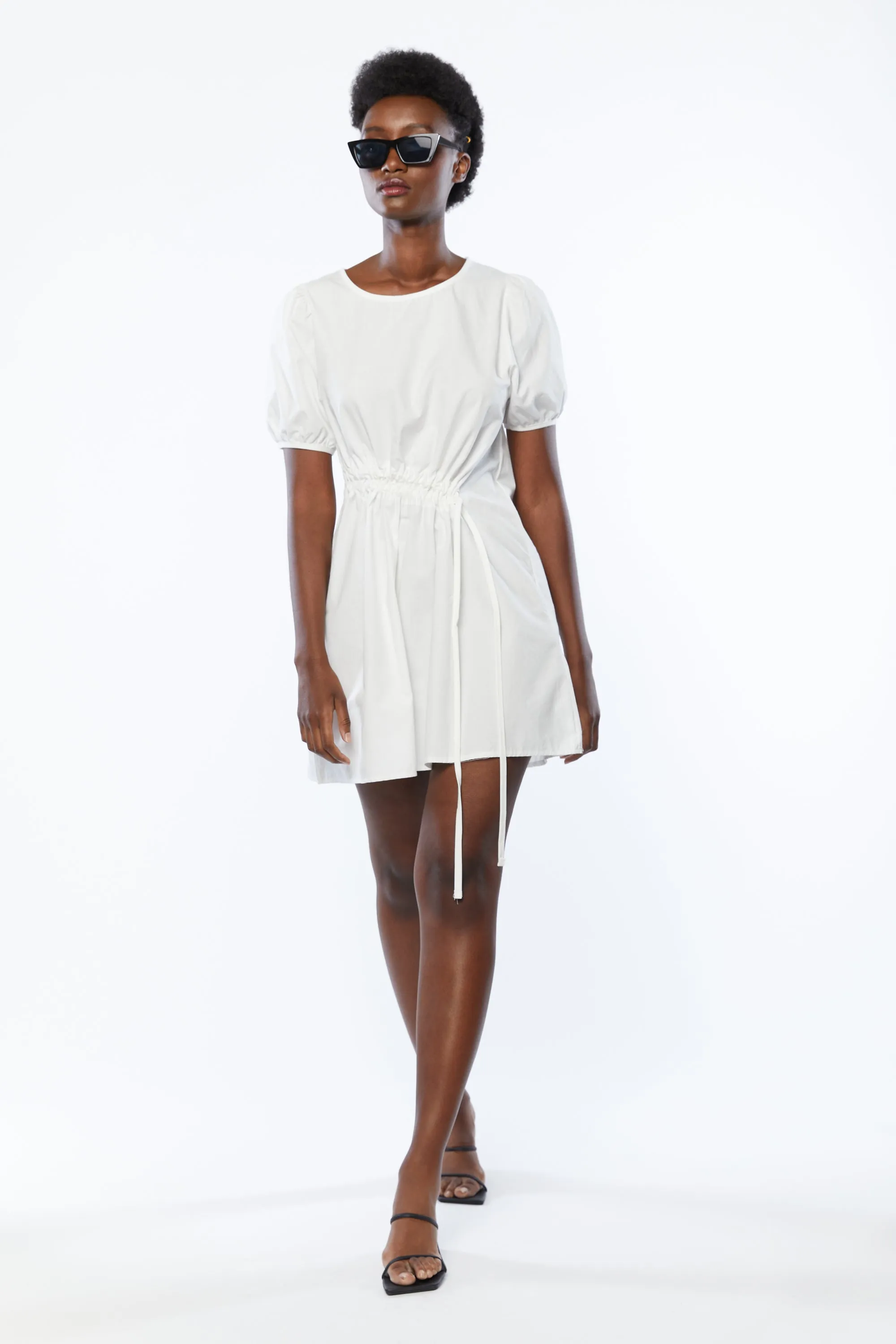 CINCH WAIST MINI DRESS sold by OAK AND FORT product image thumbnail 3
